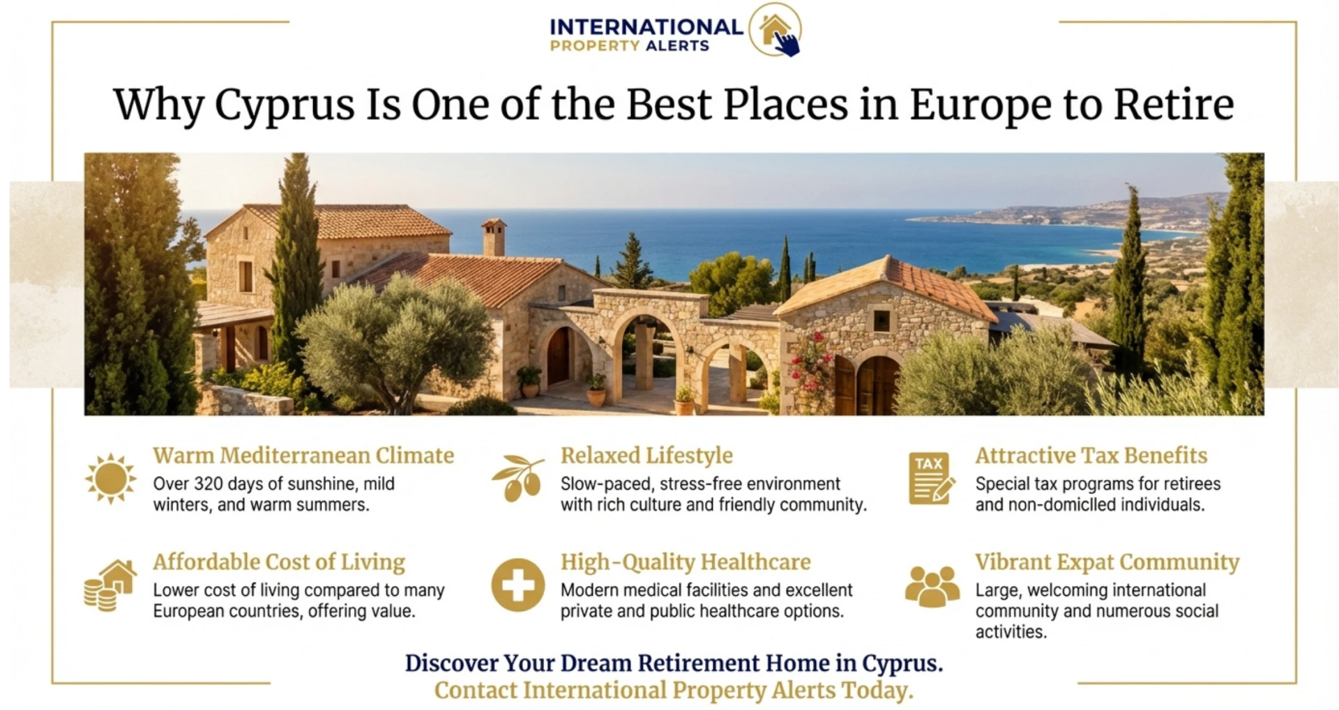 Why Cyprus Is One of the Best Places in Europe to Retire
