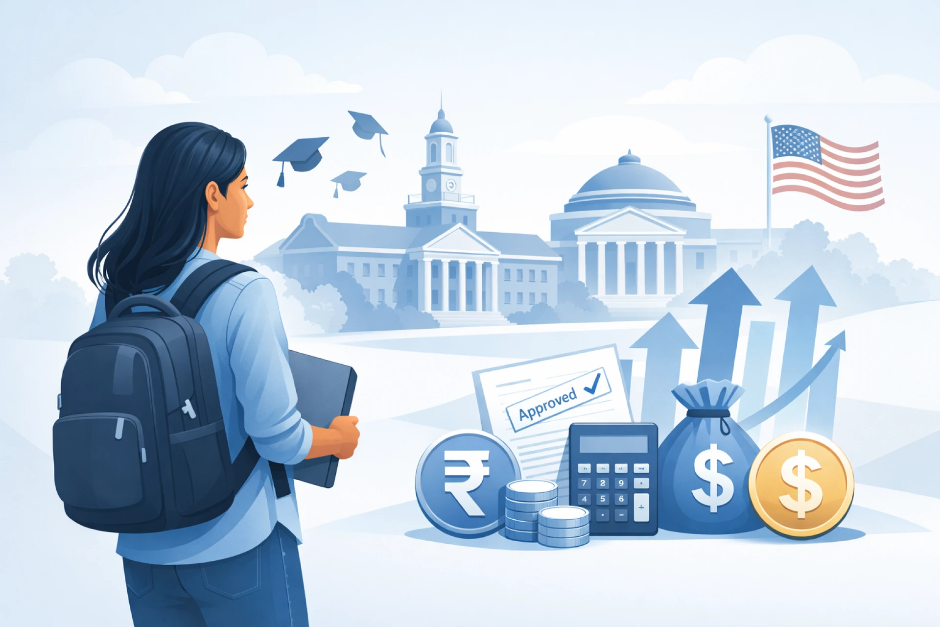 How Much Loan Do Indian Students Get for MS in the USA?