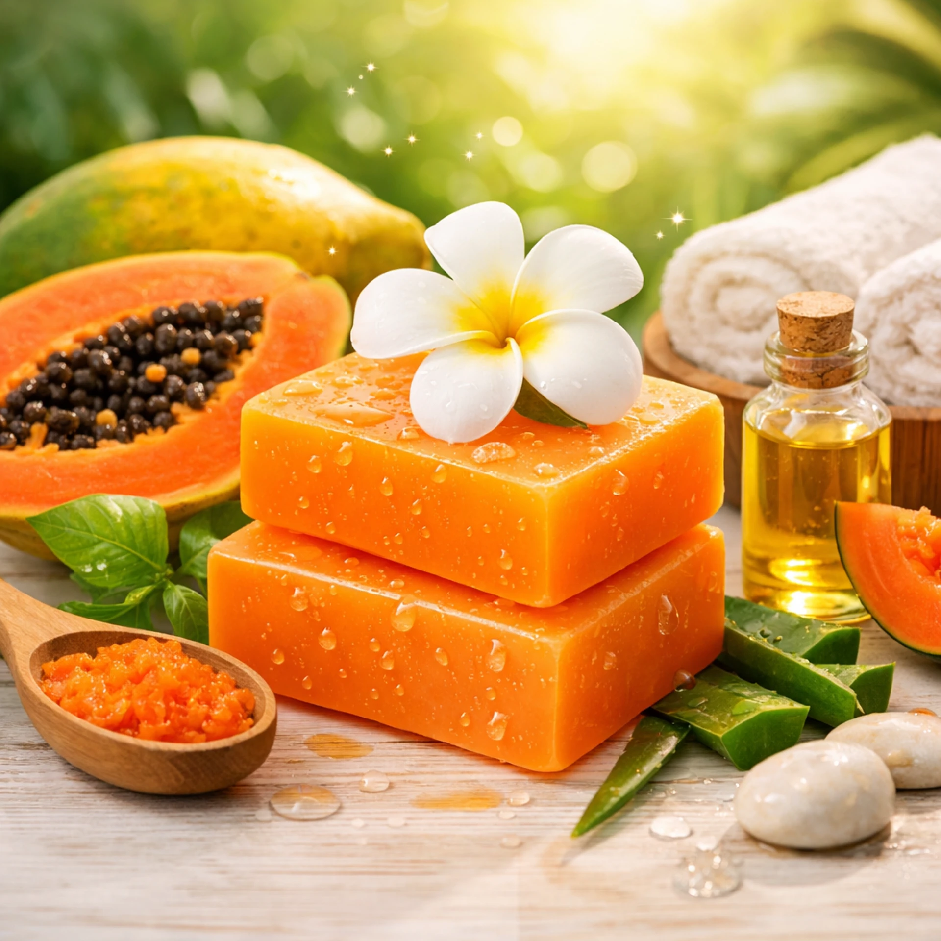 Papaya Soap for Skin Whitening and Brightening: Natural Glow from Nature