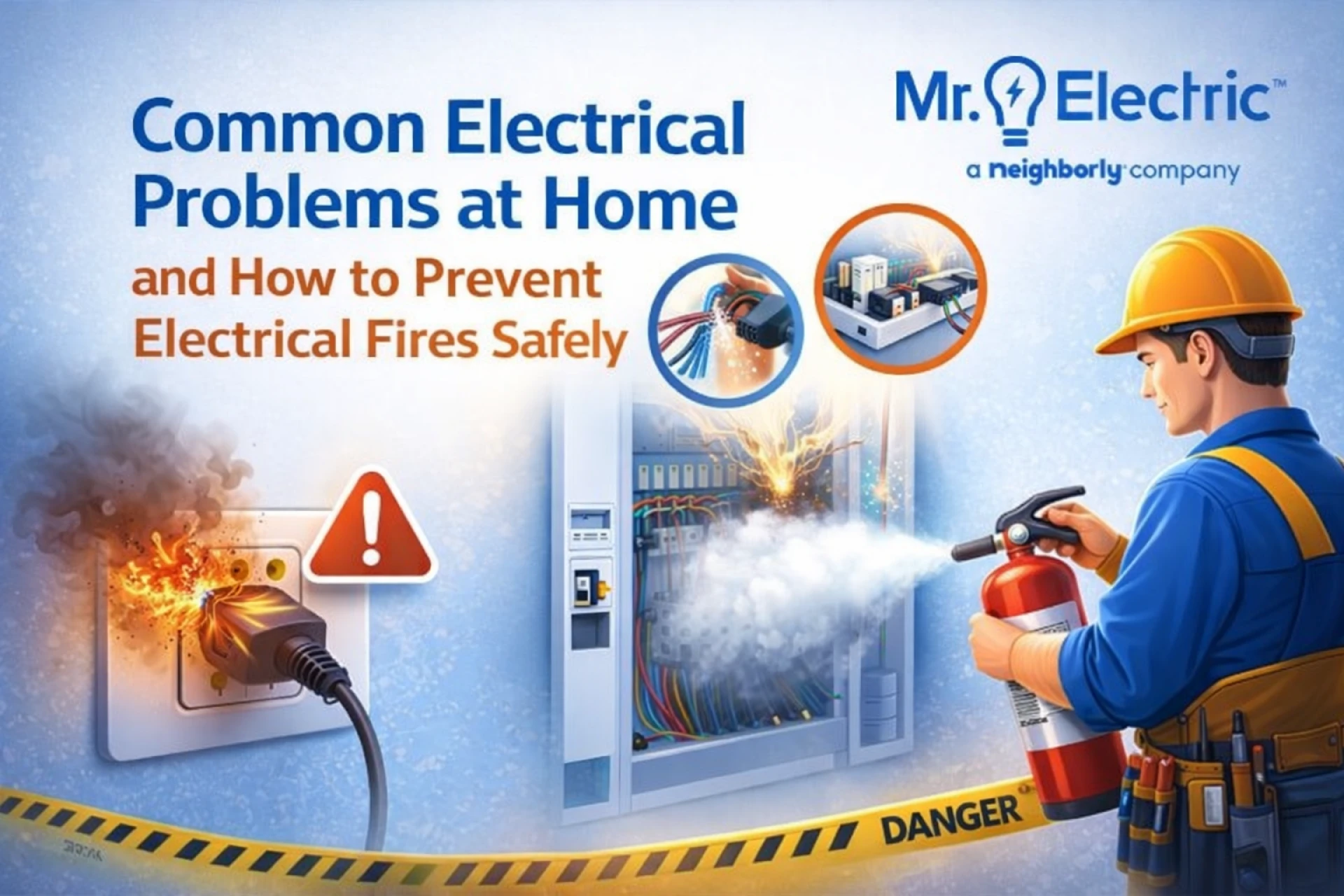 Common Electrical Problems at Home and How to Prevent Electrical Fires Safely