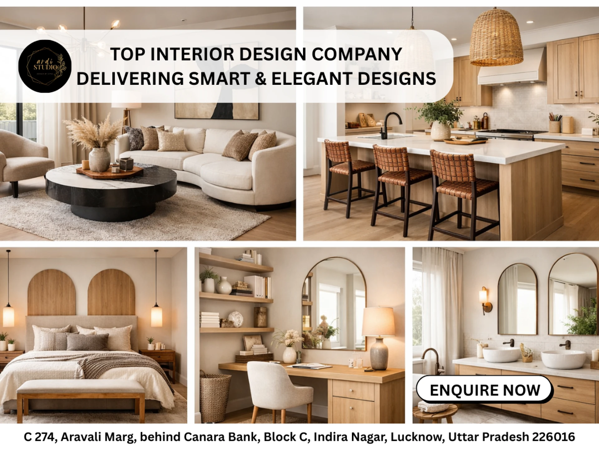 Top Interior Design Company Delivering Smart & Elegant Designs