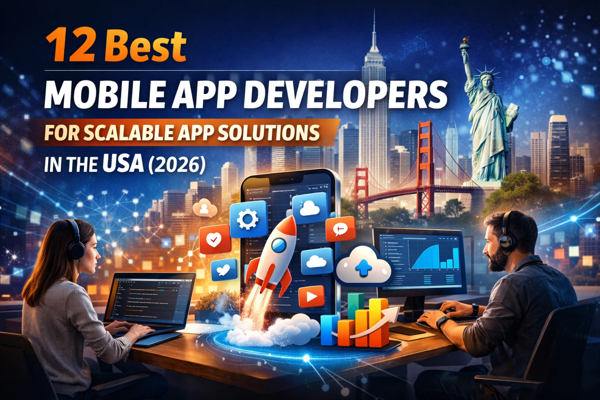 12 Best Mobile App Developers for Scalable App Solutions in the USA (2026)