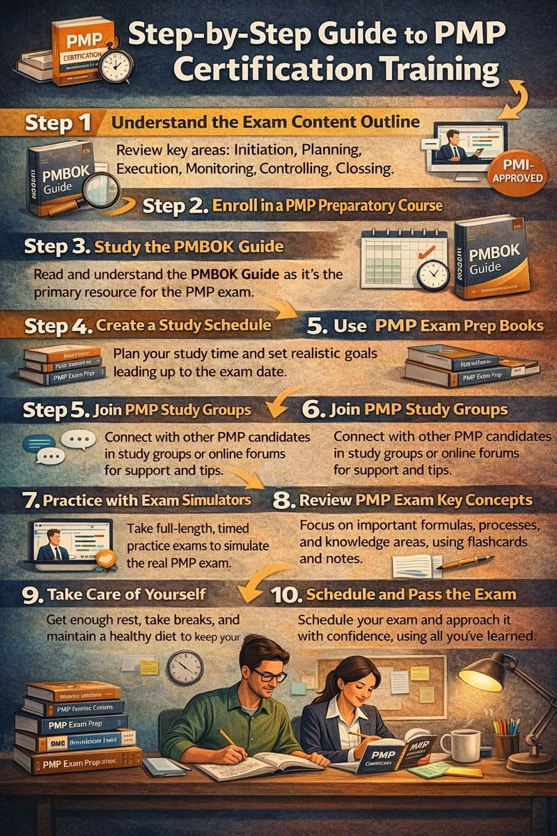 Step-by-Step Guide to PMP Certification Training