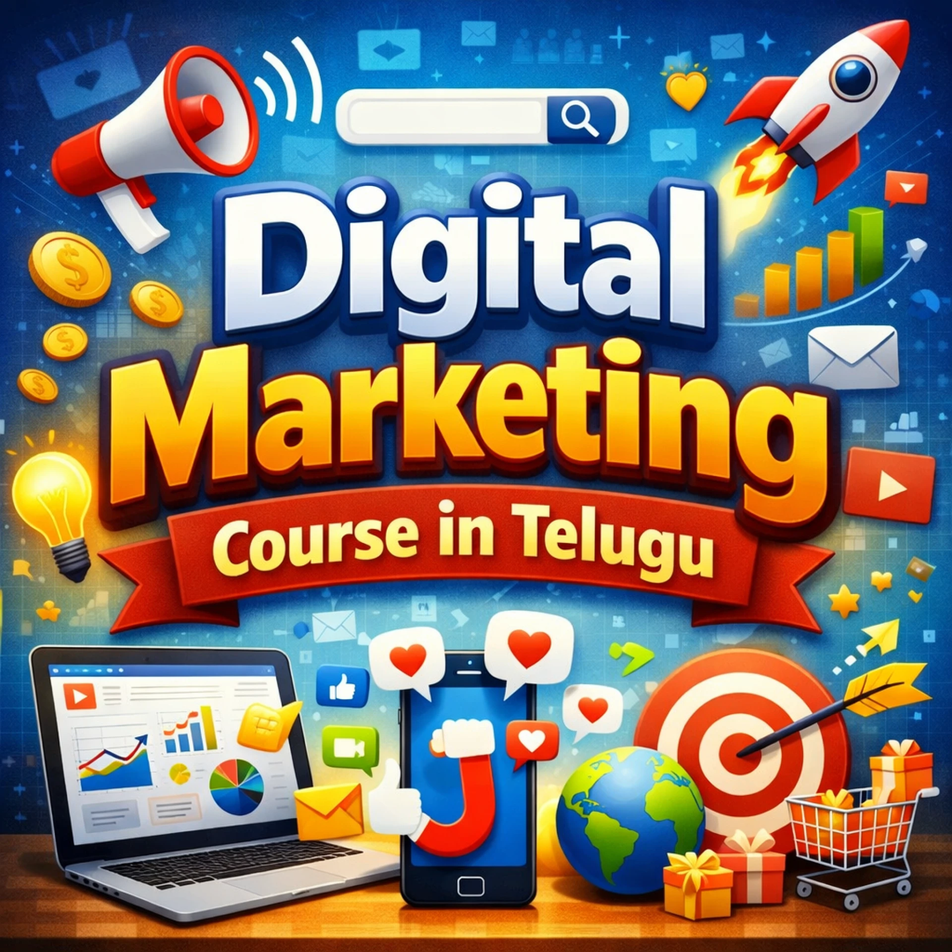 Digital Marketing Course in Telugu: Tools, AI Skills