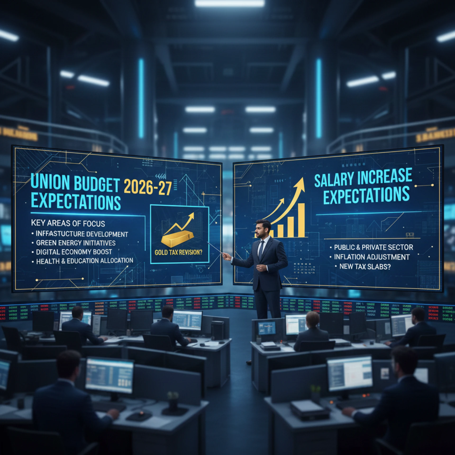 Union Budget 2026-27 expectations | Key Areas of Focus, Gold Tax and Salary Increase Expectations