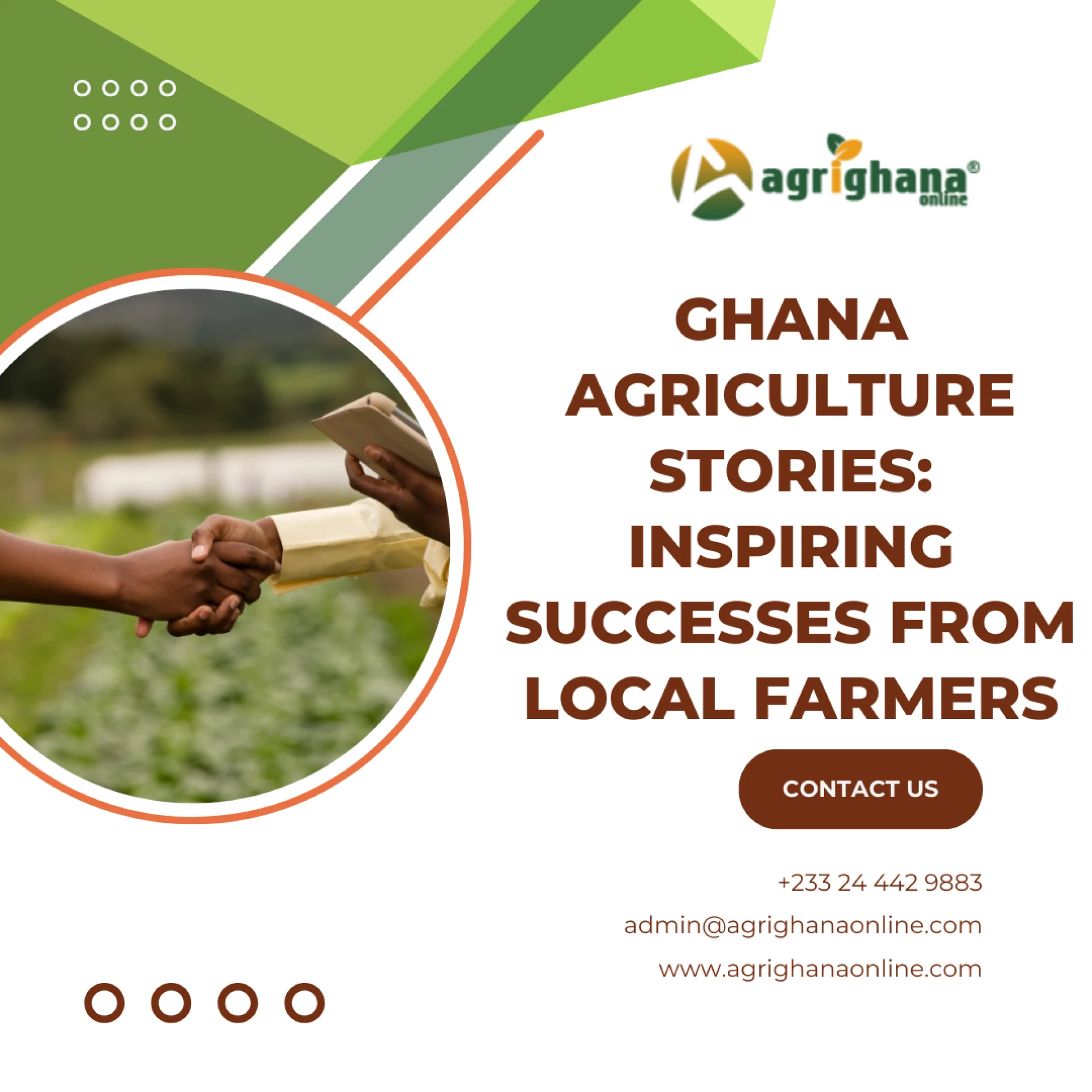 Ghana Agriculture Stories: Inspiring Successes from Local Farmers