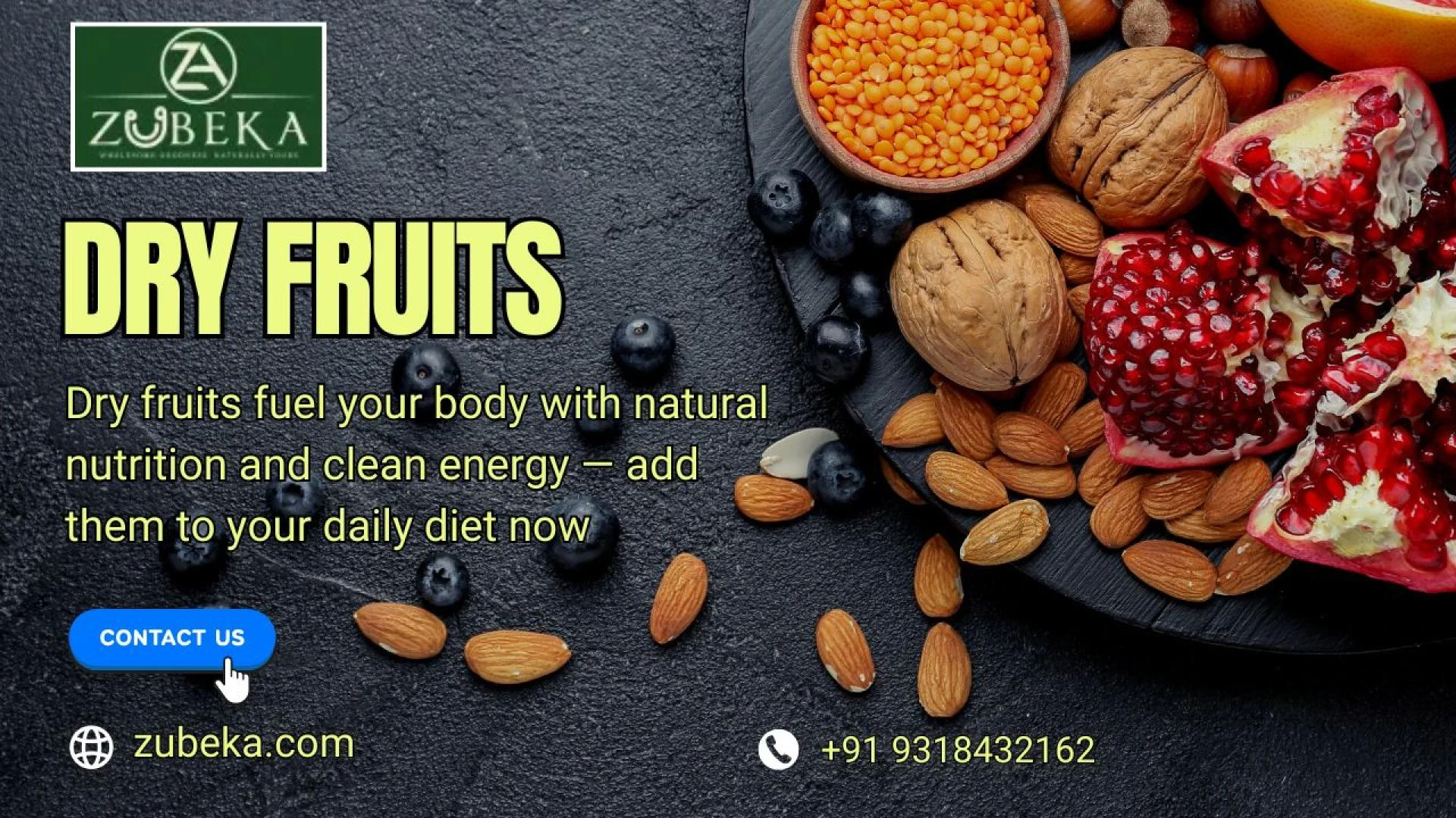 Dry Fruits That Boost Energy, Immunity, and Daily Health Naturally | Zubeka