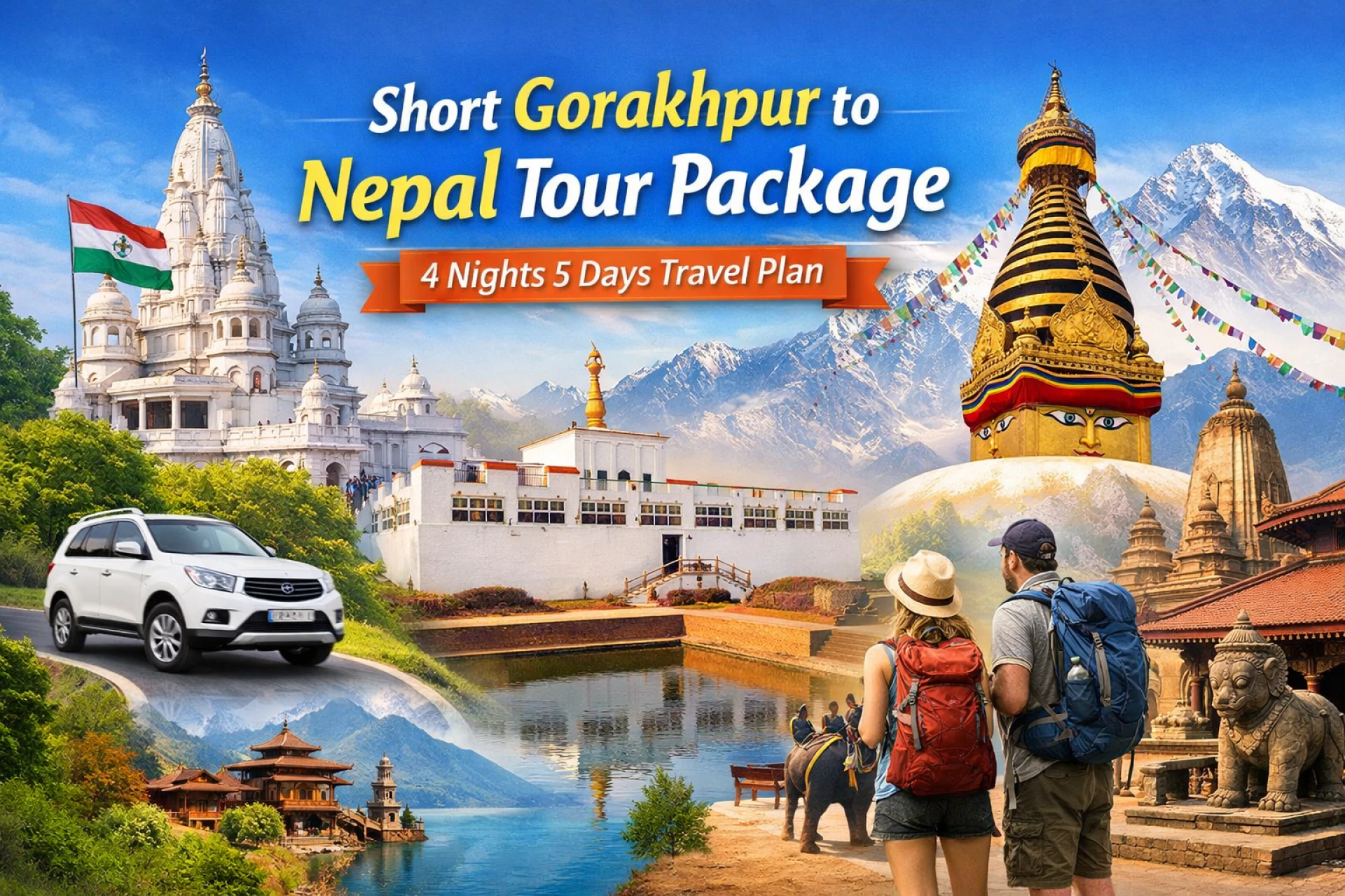 Short Gorakhpur to Nepal Tour Package – 4 Nights 5 Days Travel Plan