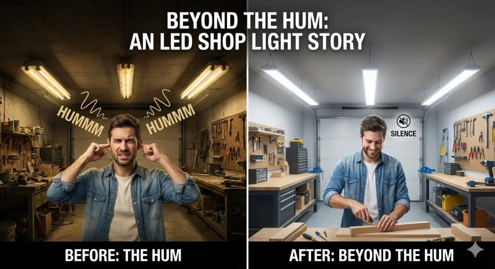 Beyond the Hum: An LED Shop Light Story
