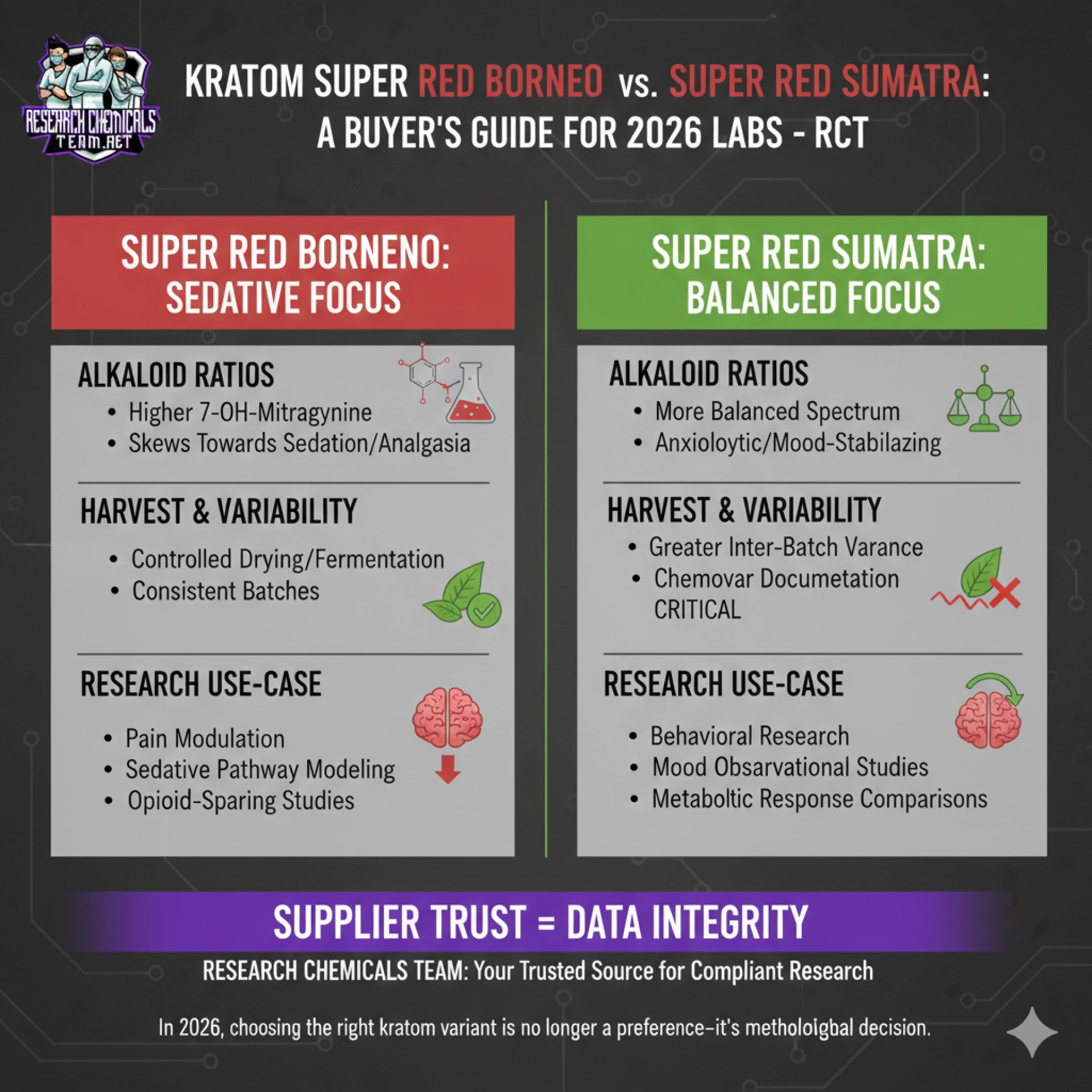 Kratom Super Red Borneo vs. Super Red Sumatra: Which to Buy in 2026? - RCT