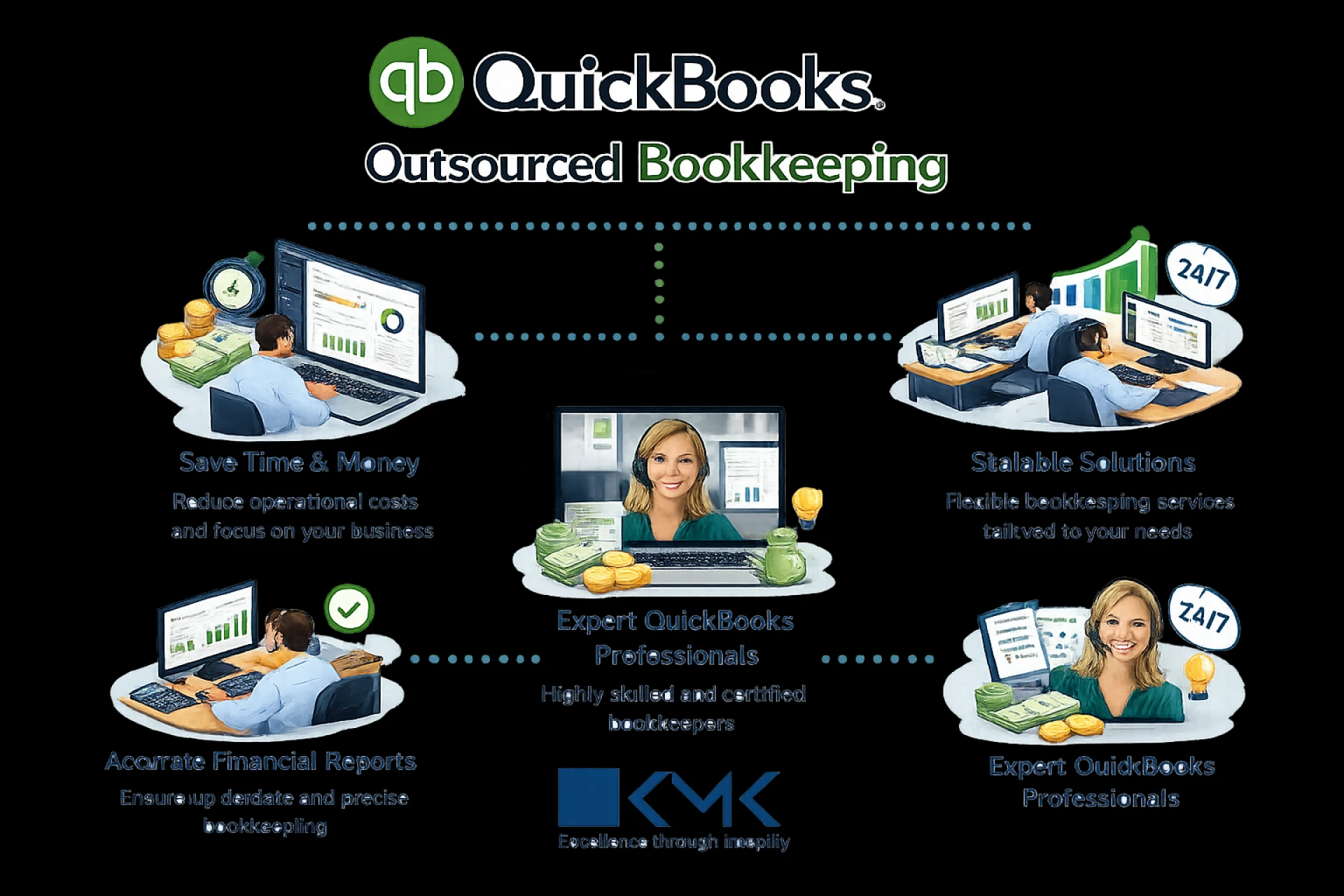 Why QuickBooks Outsourced Bookkeeping Is a Must-Have for Modern Businesses