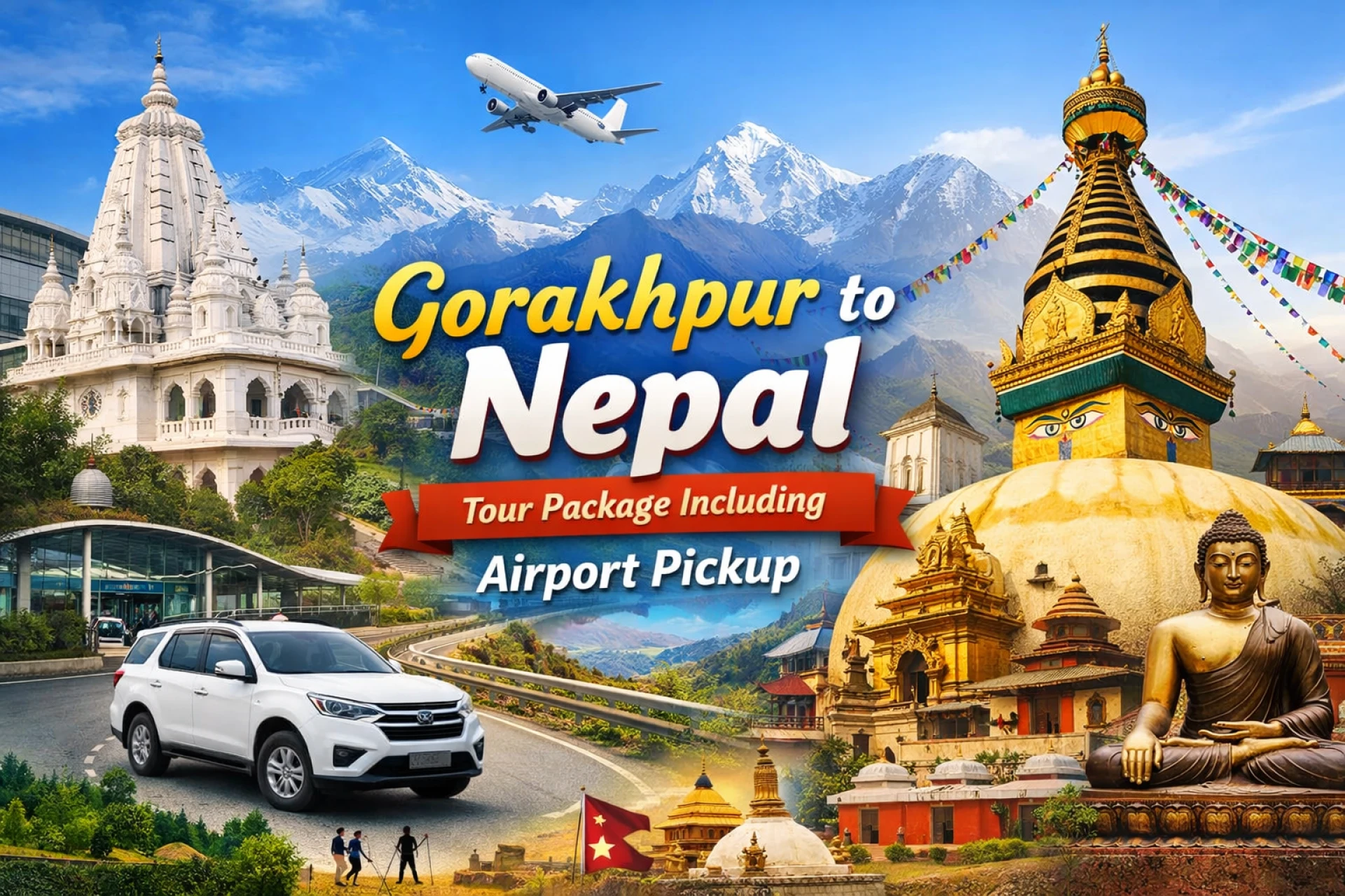 Gorakhpur to Nepal Tour Package Including Airport Pickup