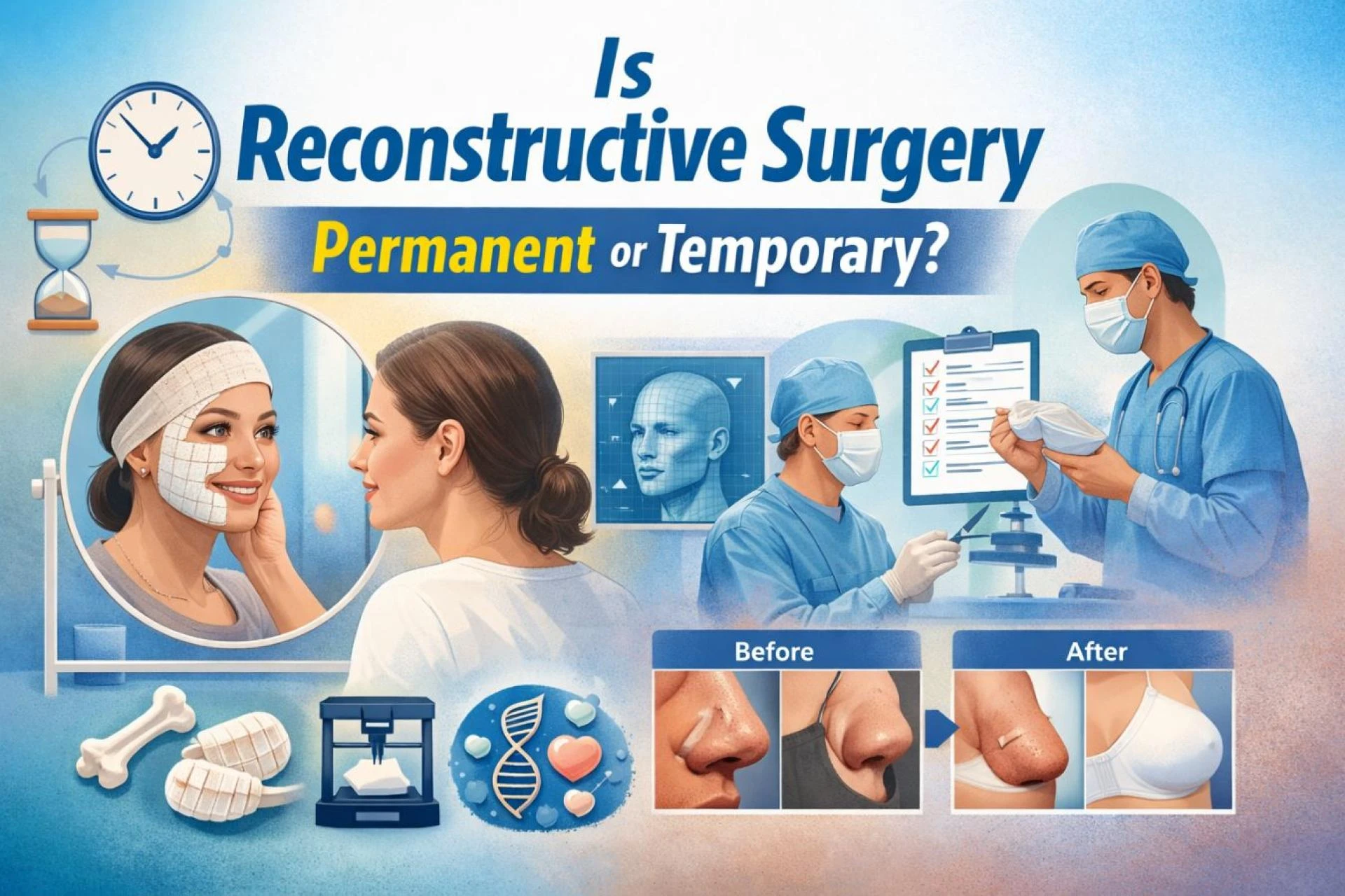 Is Reconstructive Surgery Permanent or Temporary?