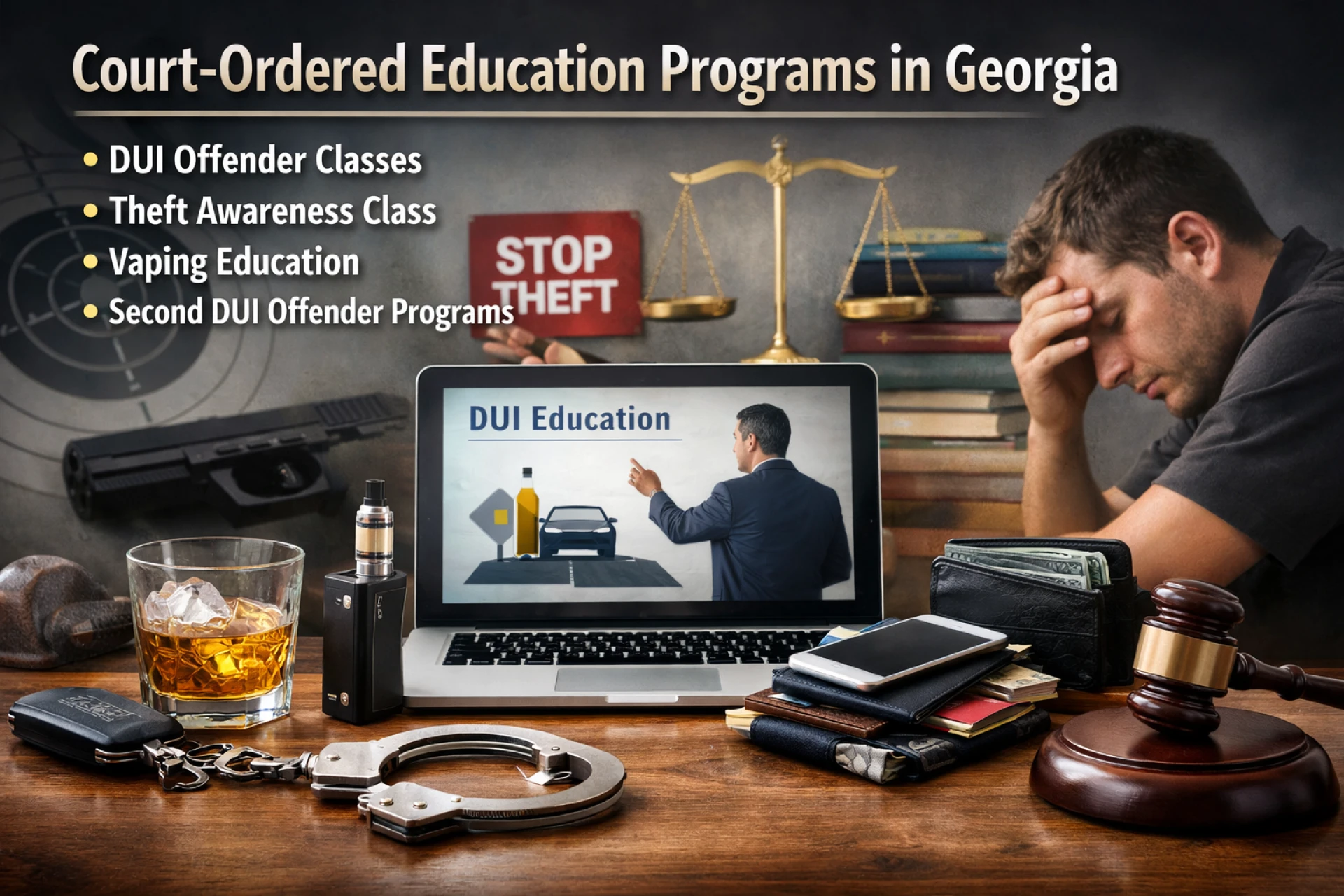 Court-Ordered Awareness and Education Programs in Georgia