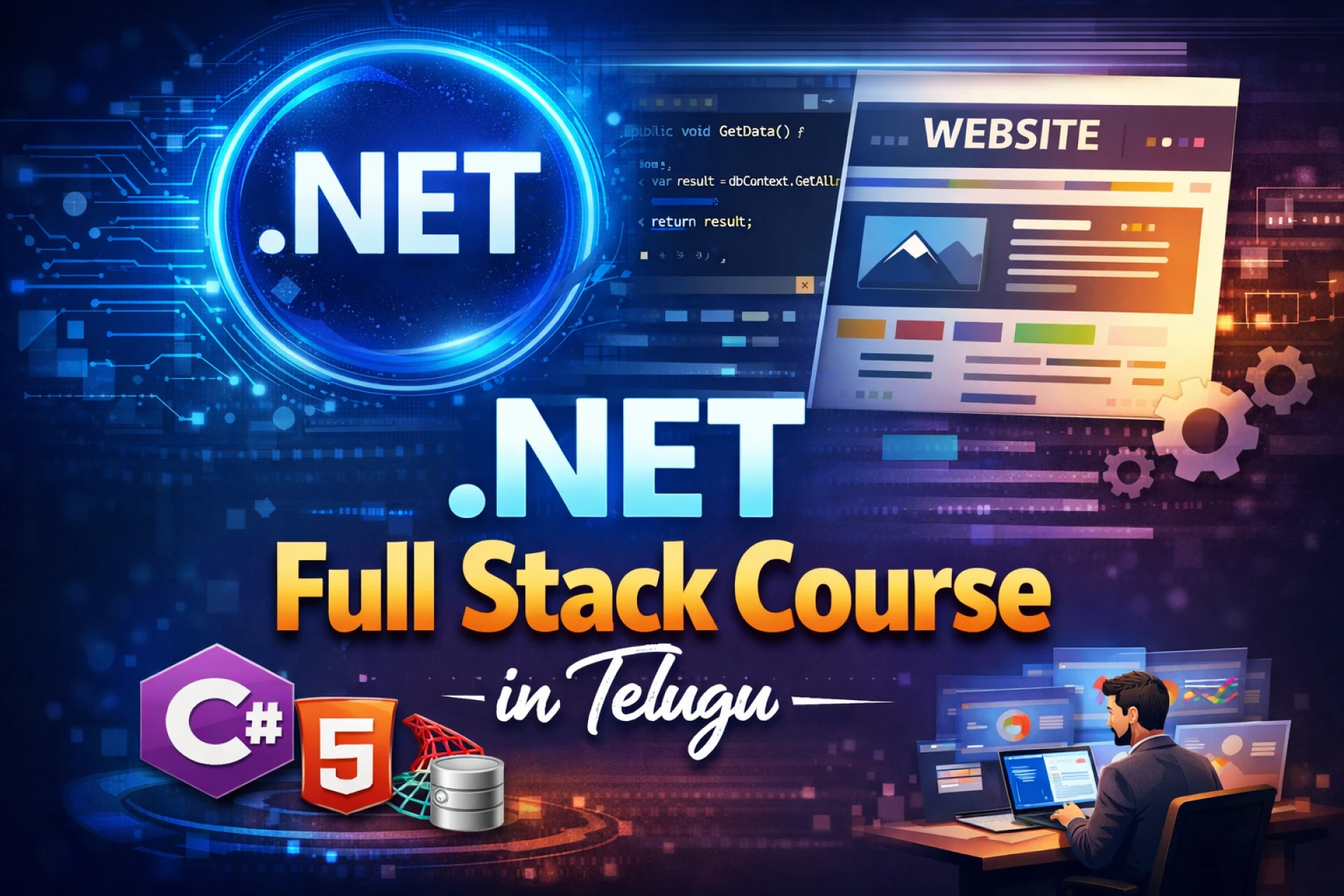 .NET Full Stack Course in Telugu: How Non-IT Learners Can Successfully Transition into the IT Industry