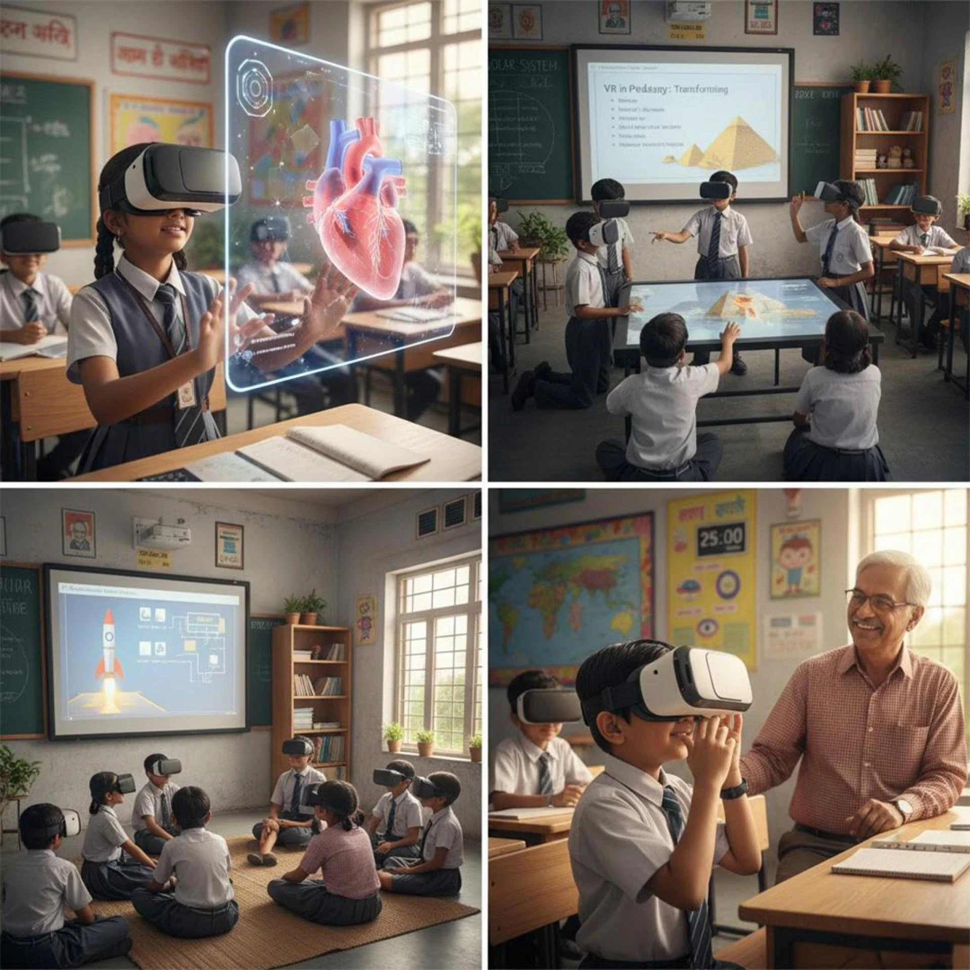 Virtual Reality in Schools: Uses, and Its Future