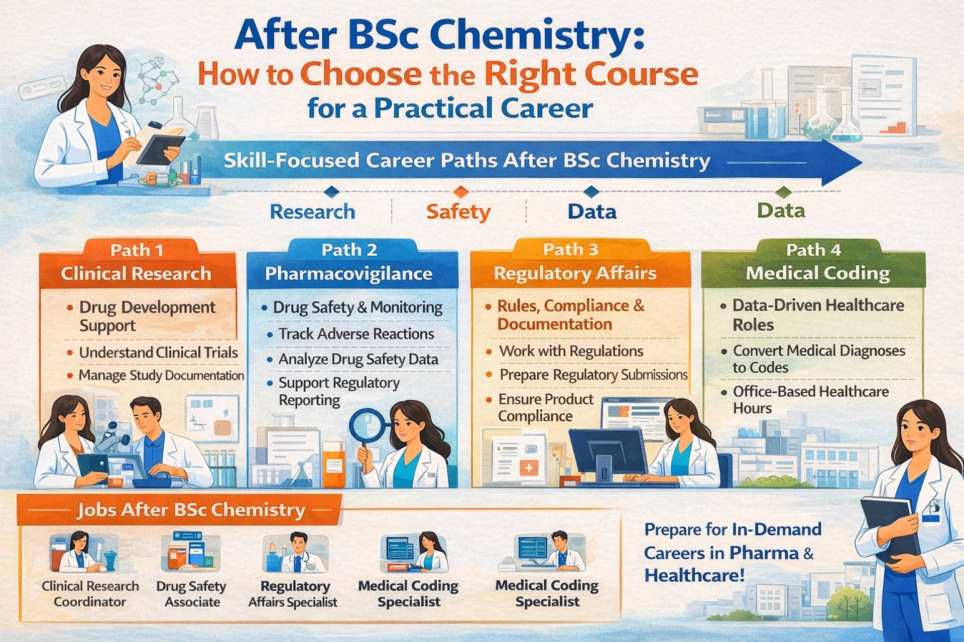 Discover the Best Courses After BSc Chemistry in 2026 
