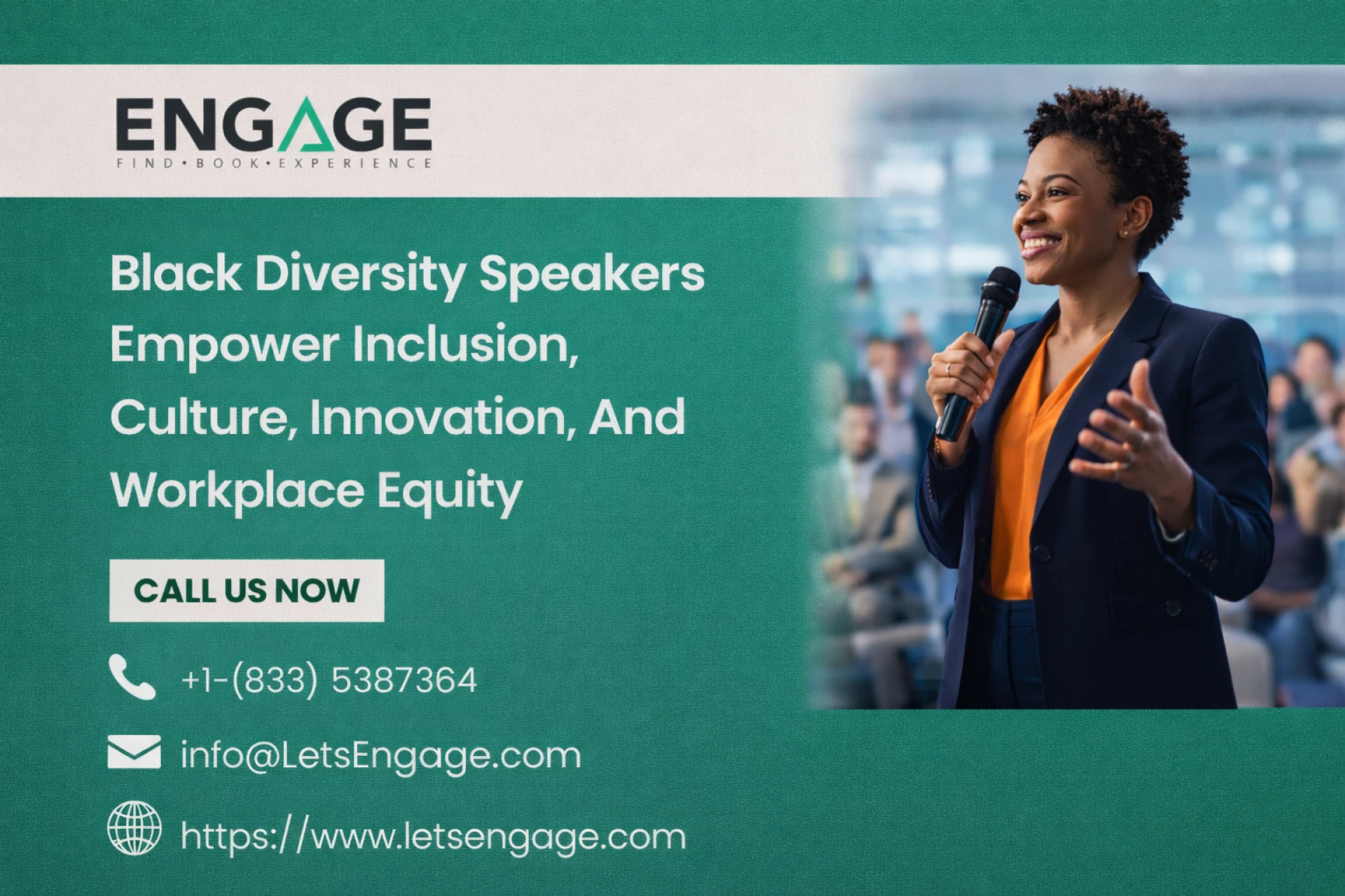 Black Diversity Speakers Empower Inclusion, Culture, Innovation, And Workplace Equity