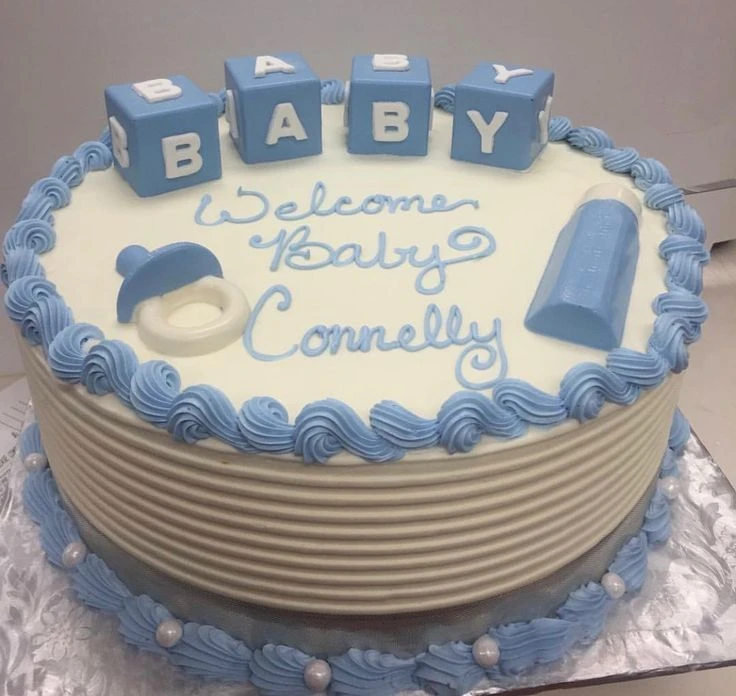 The Delicious Baby Shower Cake to Celebrate New Beginnings