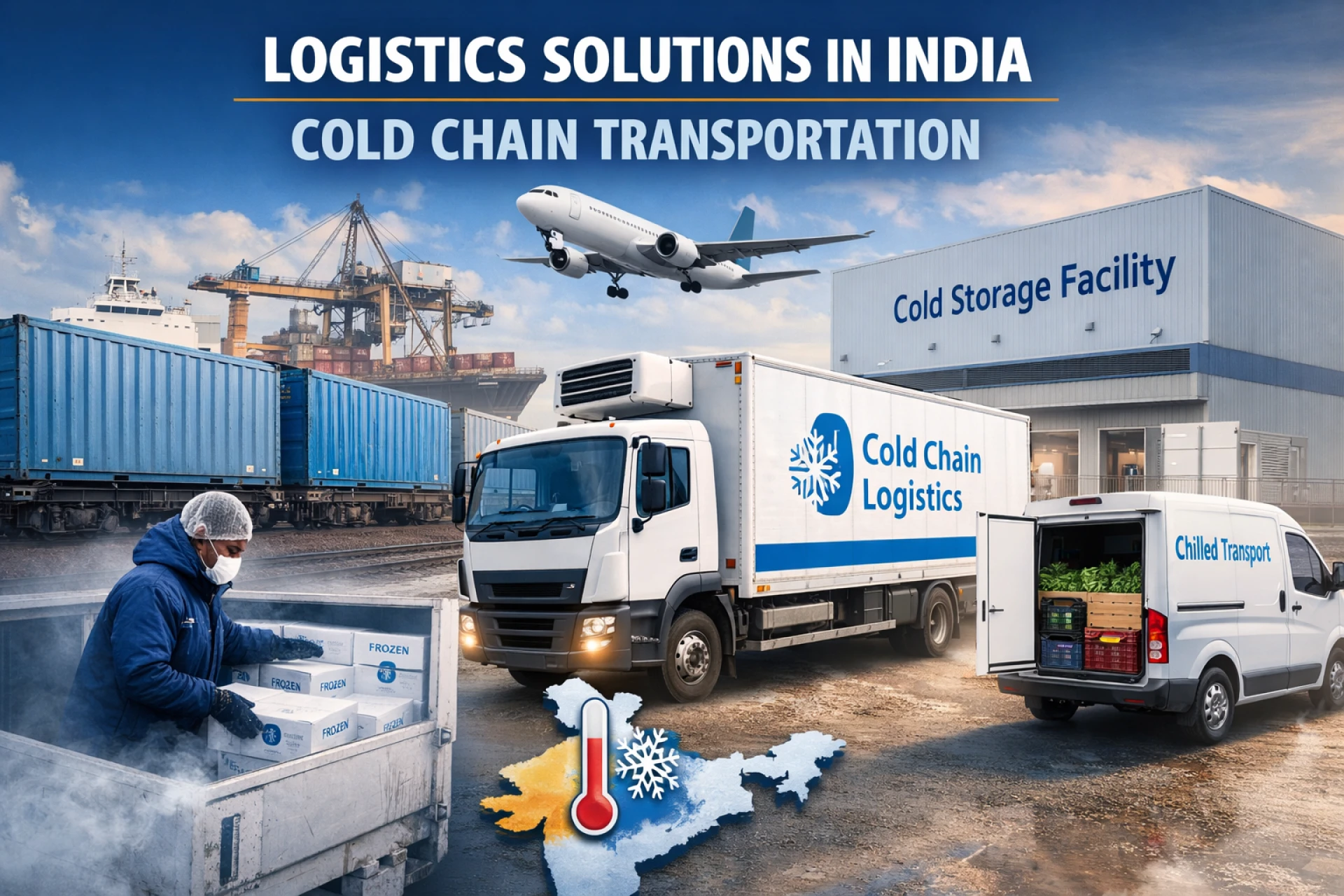 Logistics solutions in India for cold chain transportation
