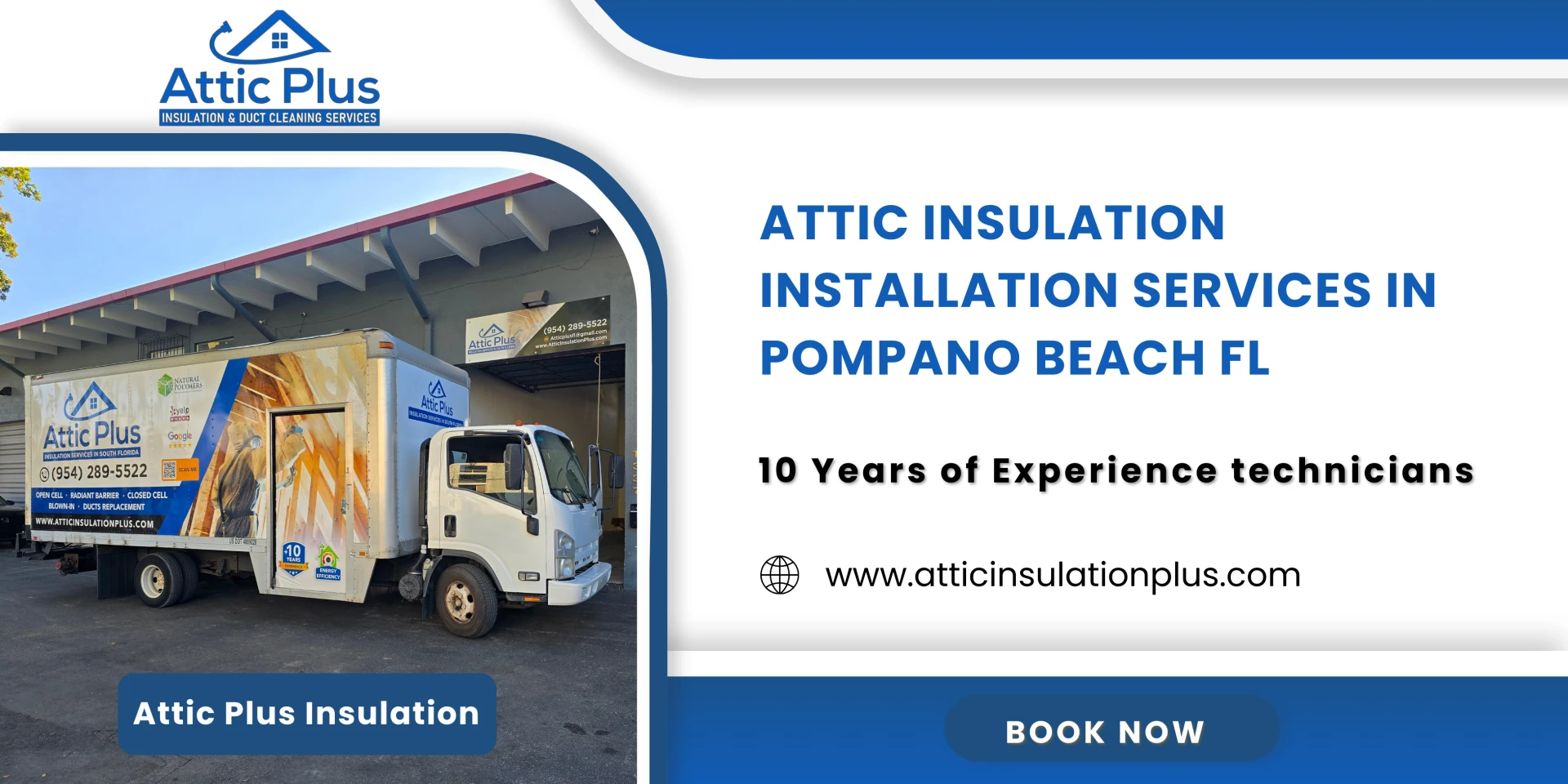 Attic Insulation Installation Services in Pompano Beach FL