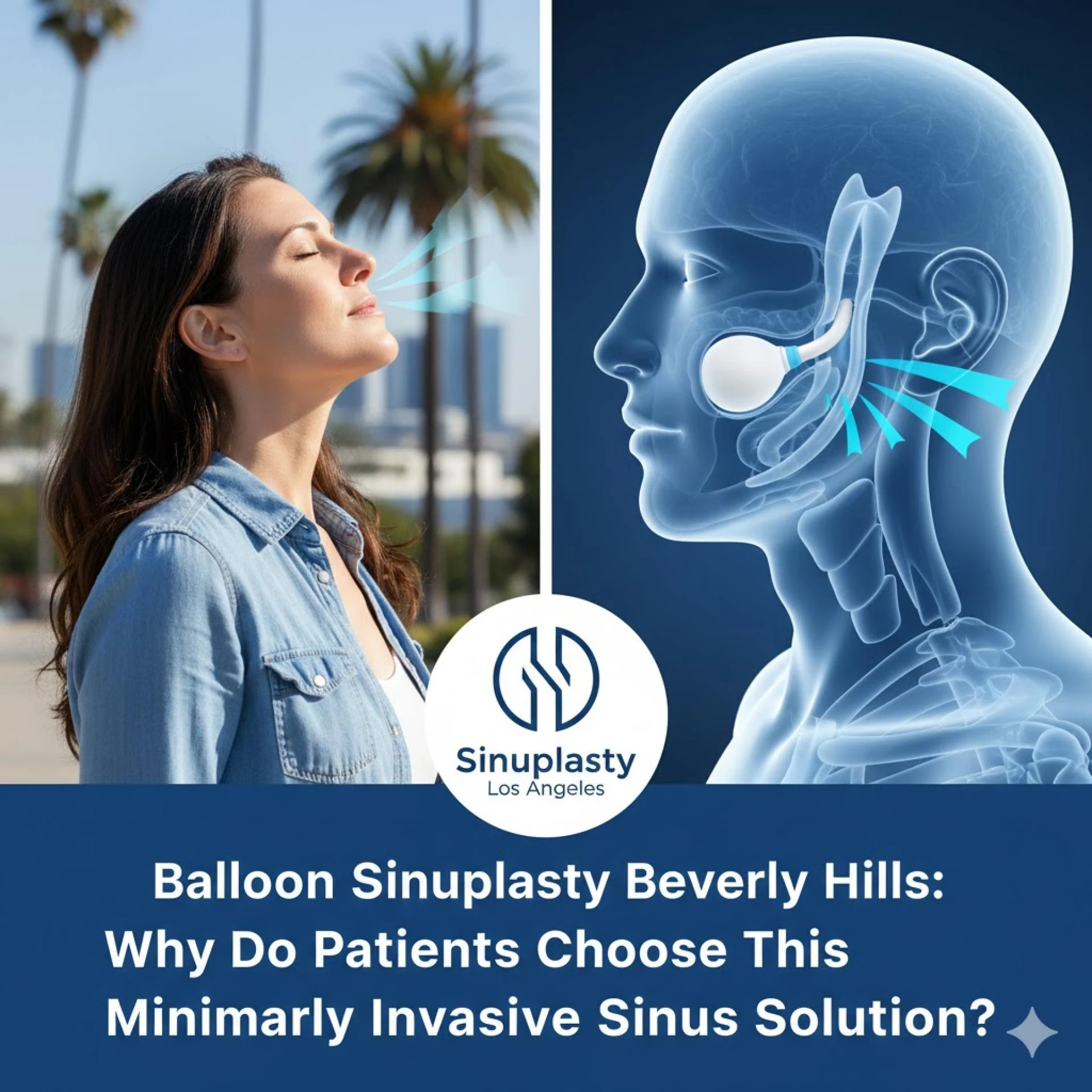 Balloon Sinuplasty Beverly Hills: Why Do Patients Choose This Minimally Invasive Sinus Solution?