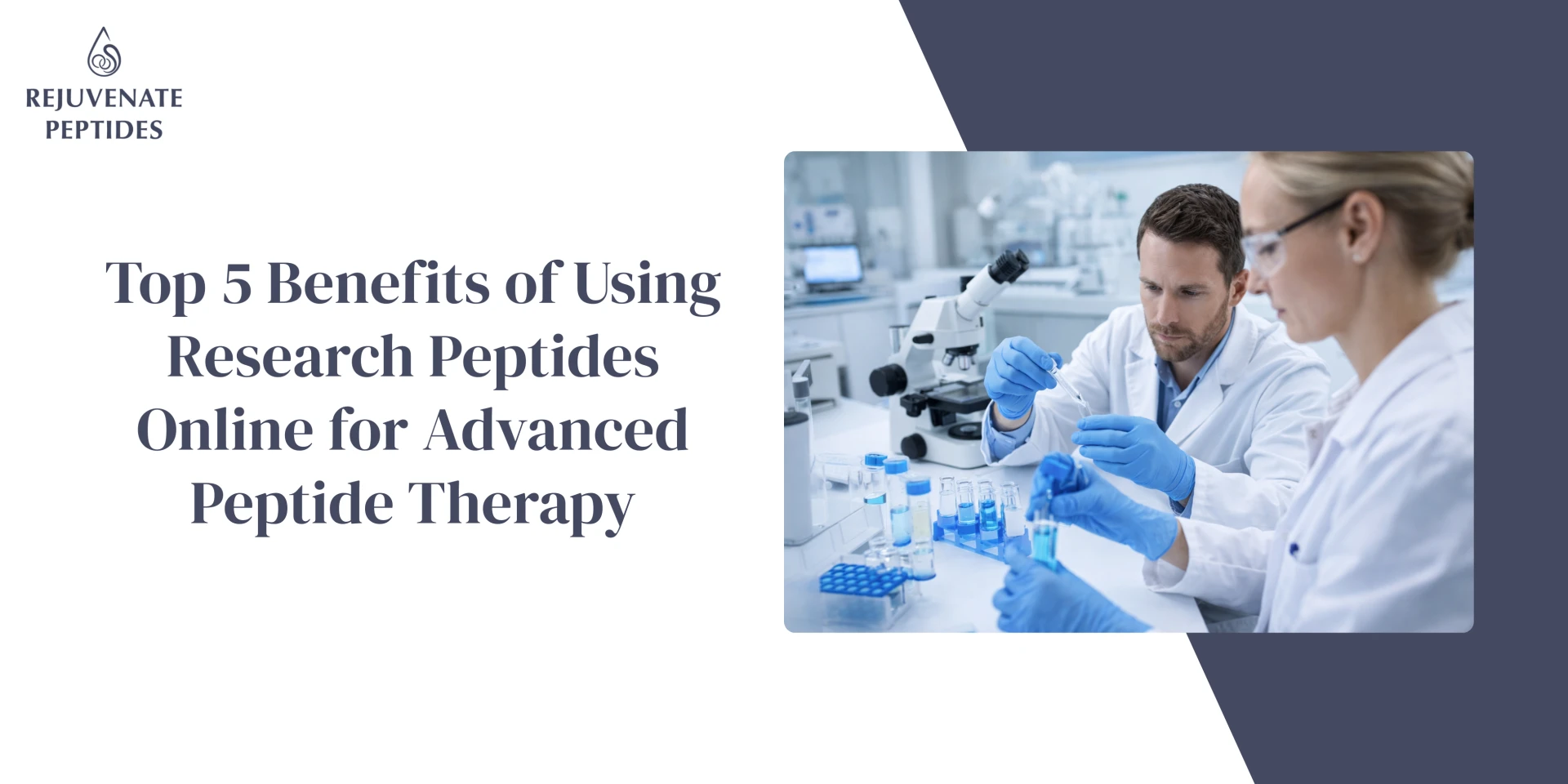 Top 5 Benefits of Using Research Peptides Online for Advanced Peptide Therapy