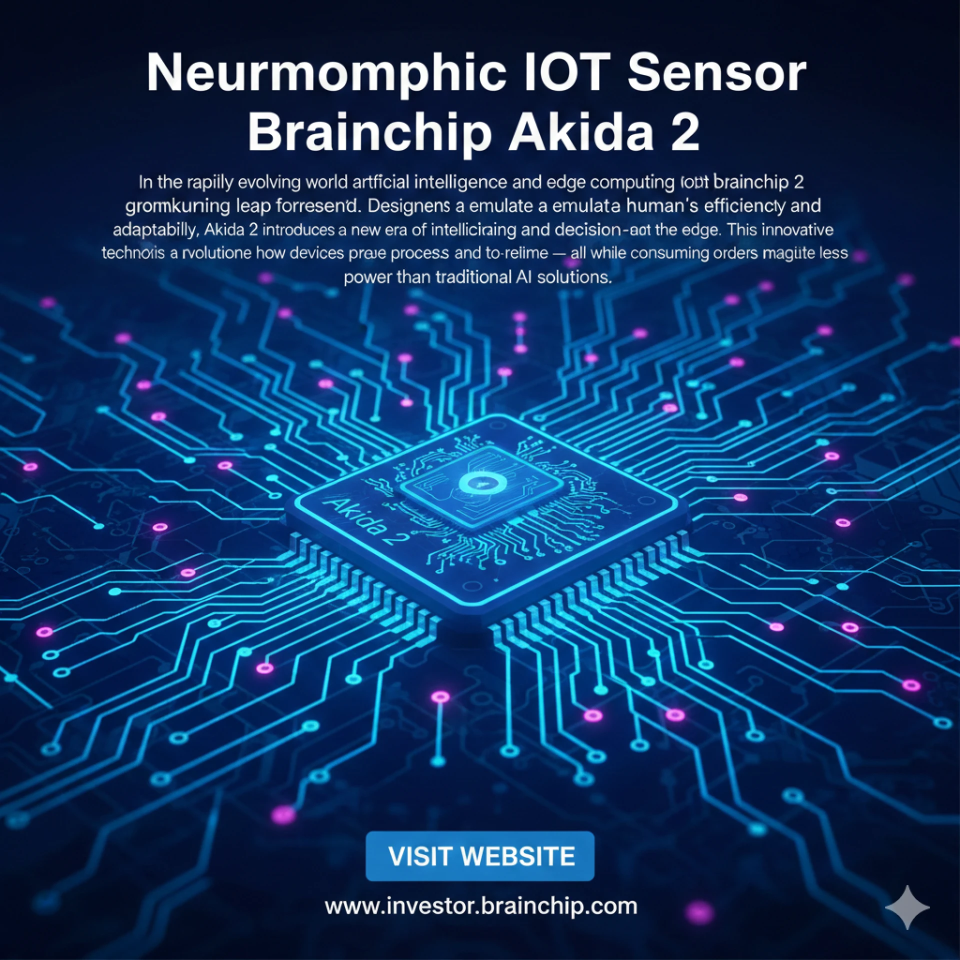 Neuromorphic IoT Sensor Brainchip Akida 2: A Paradigm Shift in Edge Intelligence