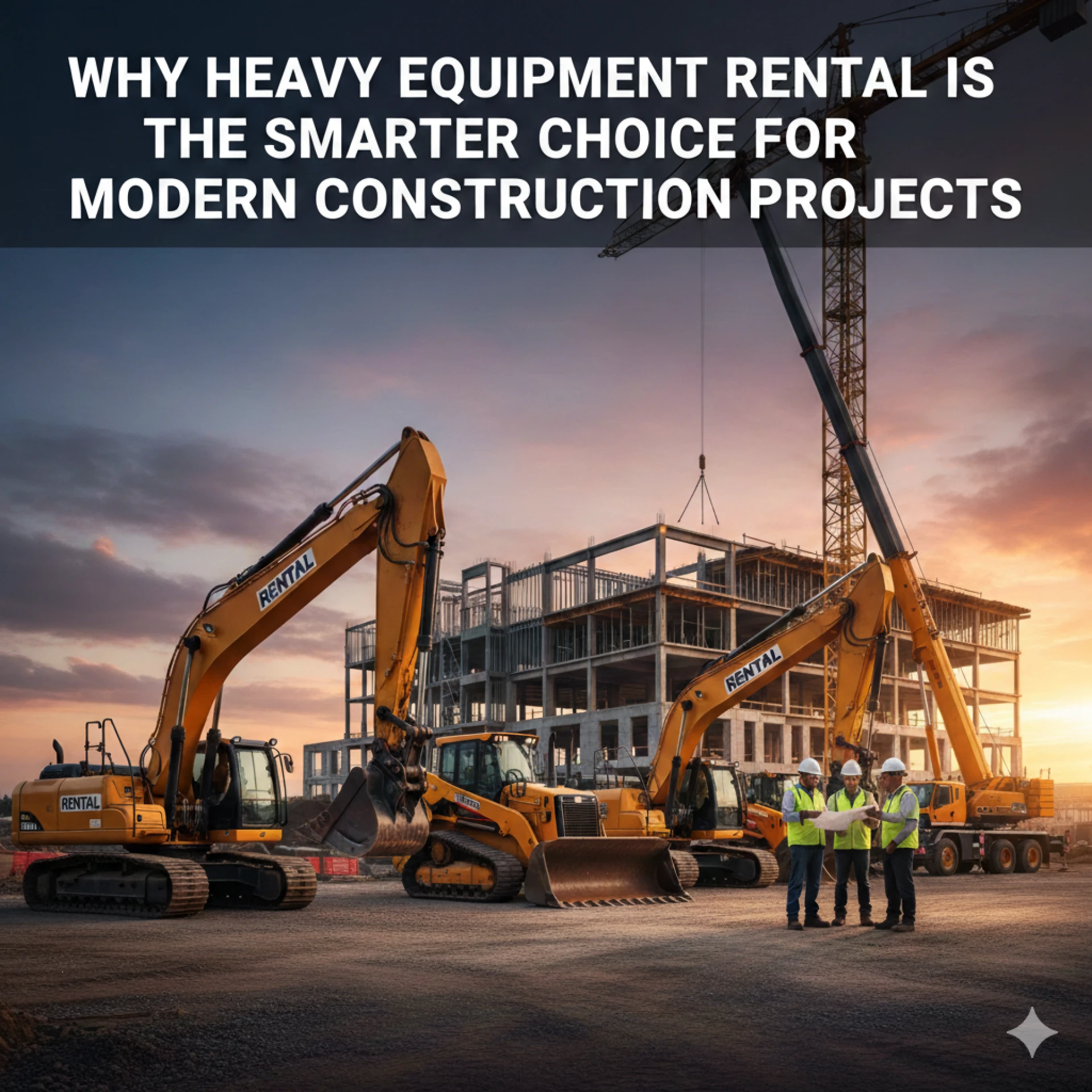 Why Heavy Equipment Rental Is the Smarter Choice for Modern Construction Projects