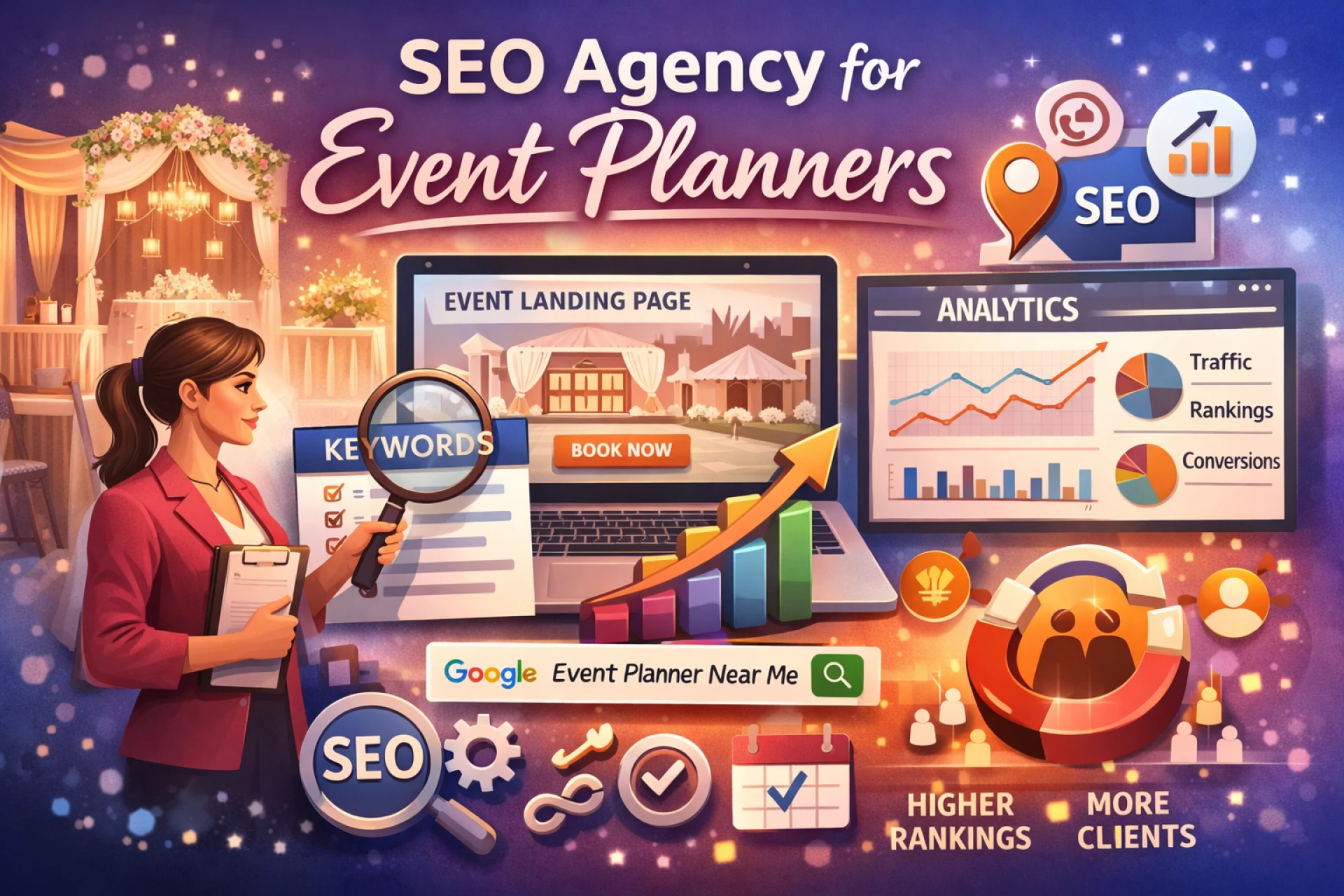SEO Strategies Every Event Planner Should Use in 2026 | Your Local SEO