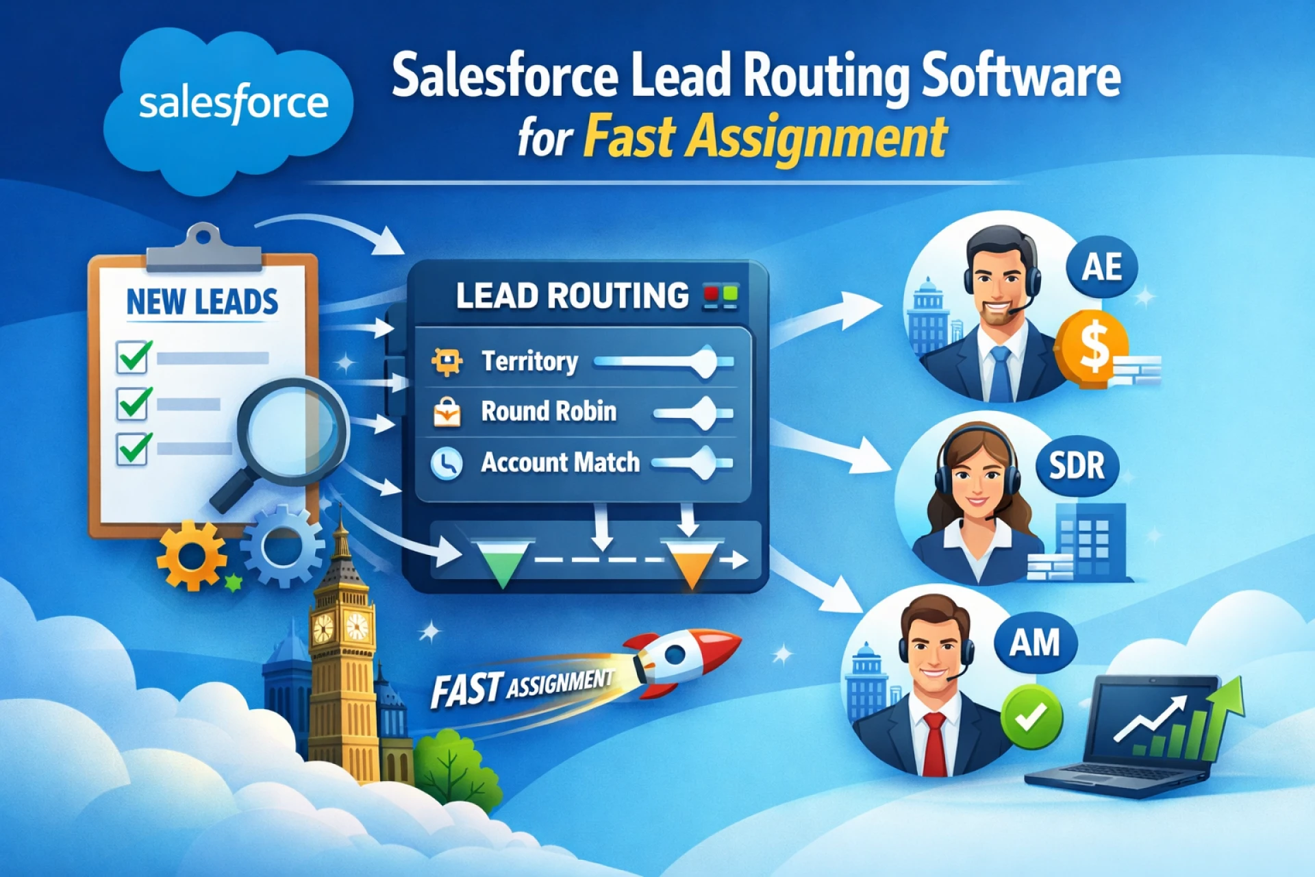 Lead Routing Salesforce: How to Automate Assignments Directly Inside Your CRM