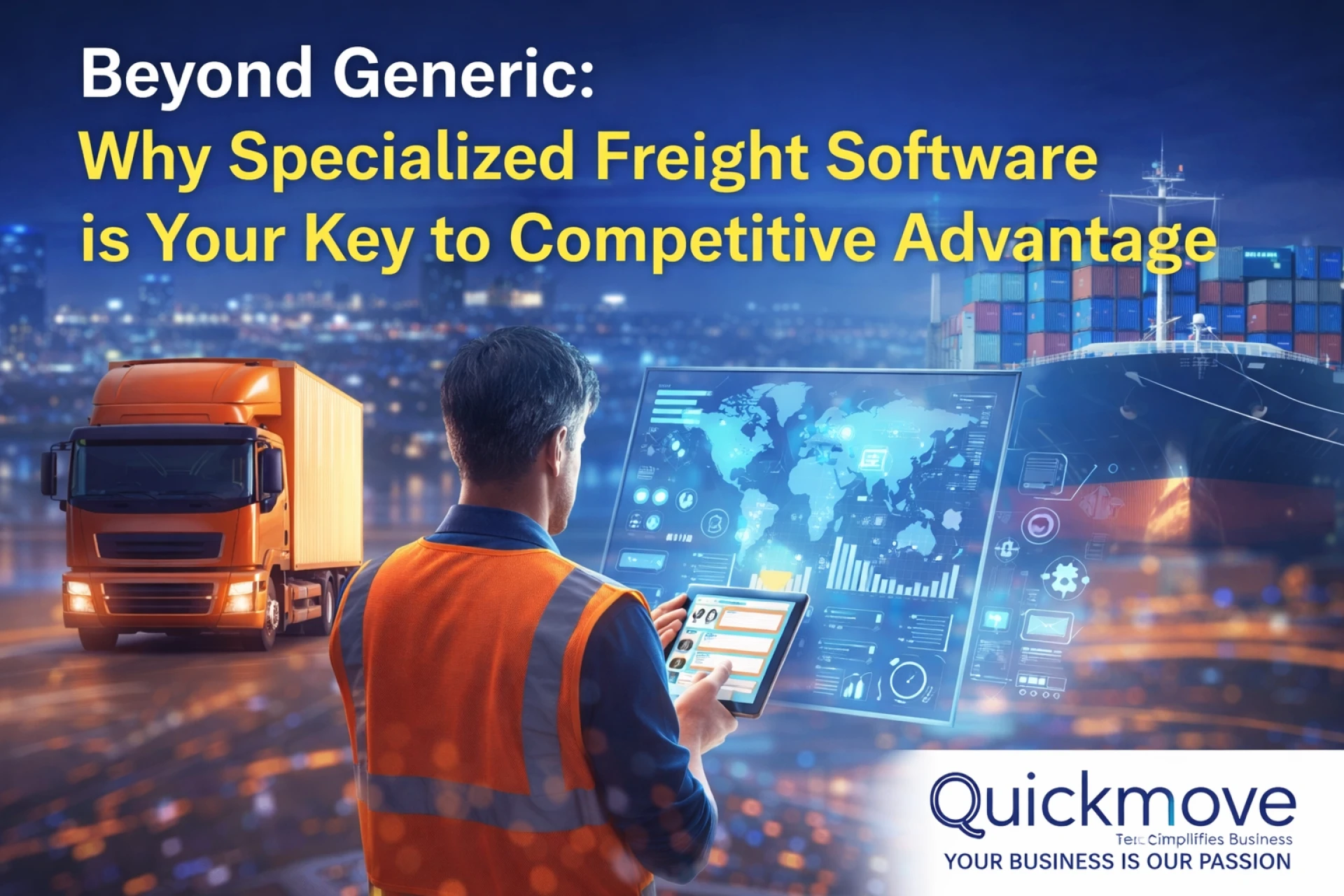Beyond Generic: Why Specialized Freight Software is Your Key to Competitive Advantage