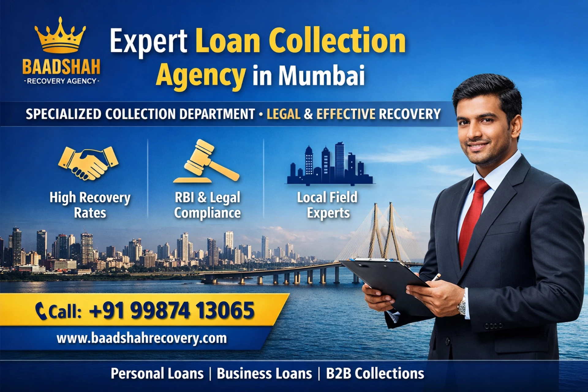Expert Loan Collection Agency with a Specialized Collection Department - Baadshah Recovery Agency