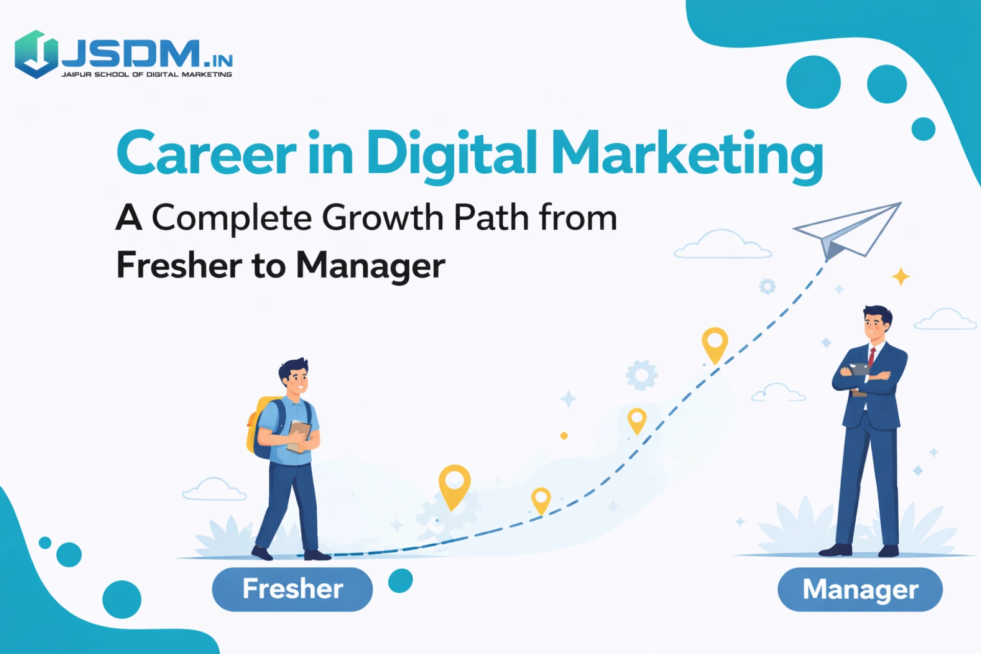 Career in Digital Marketing: A Complete Growth Path from Fresher to Manager
