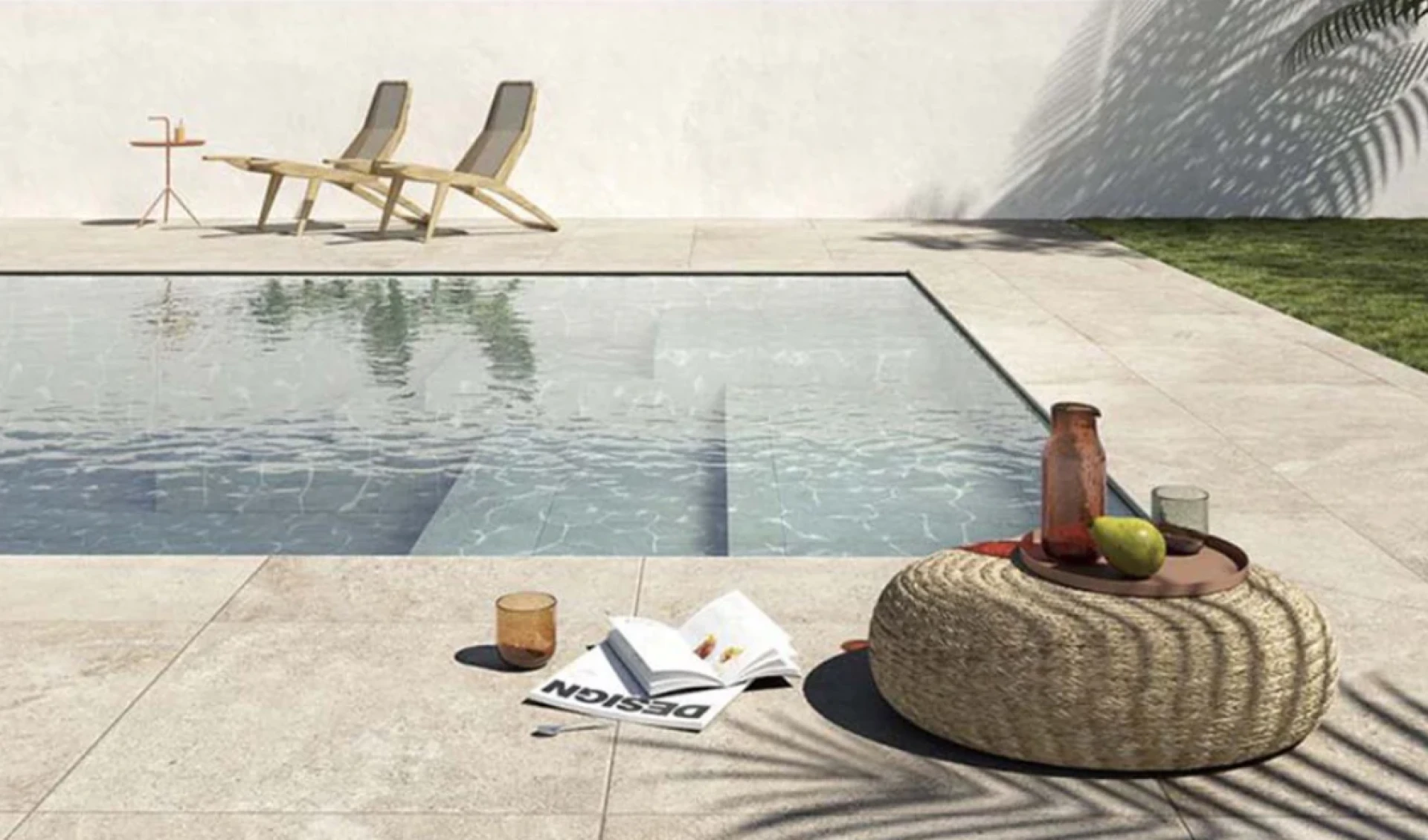 Pairing Modern Pool Coping With Tile and Decking for a Cohesive Outdoor Design