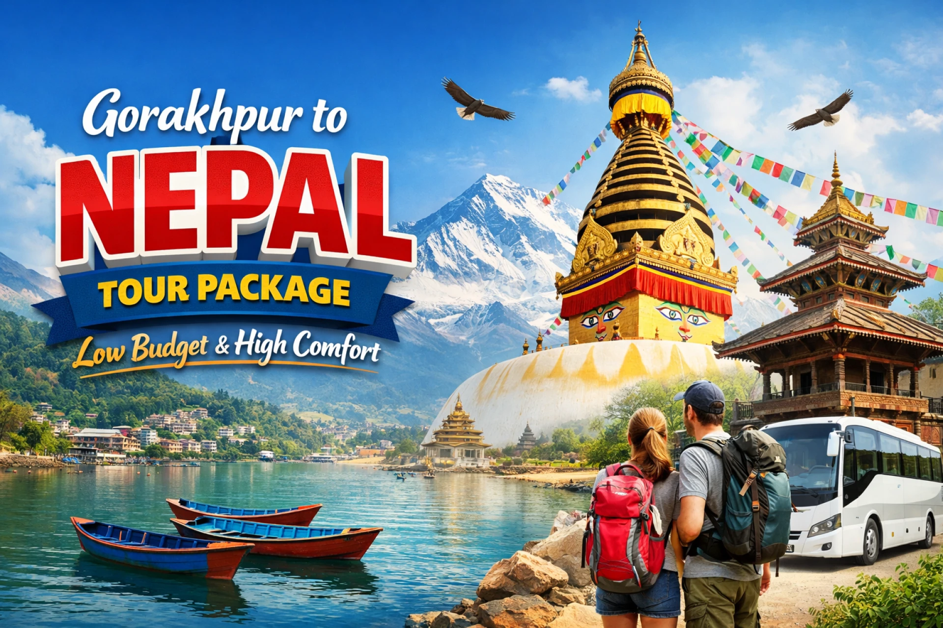 Gorakhpur to Nepal Tour Package with Low Budget & High Comfort