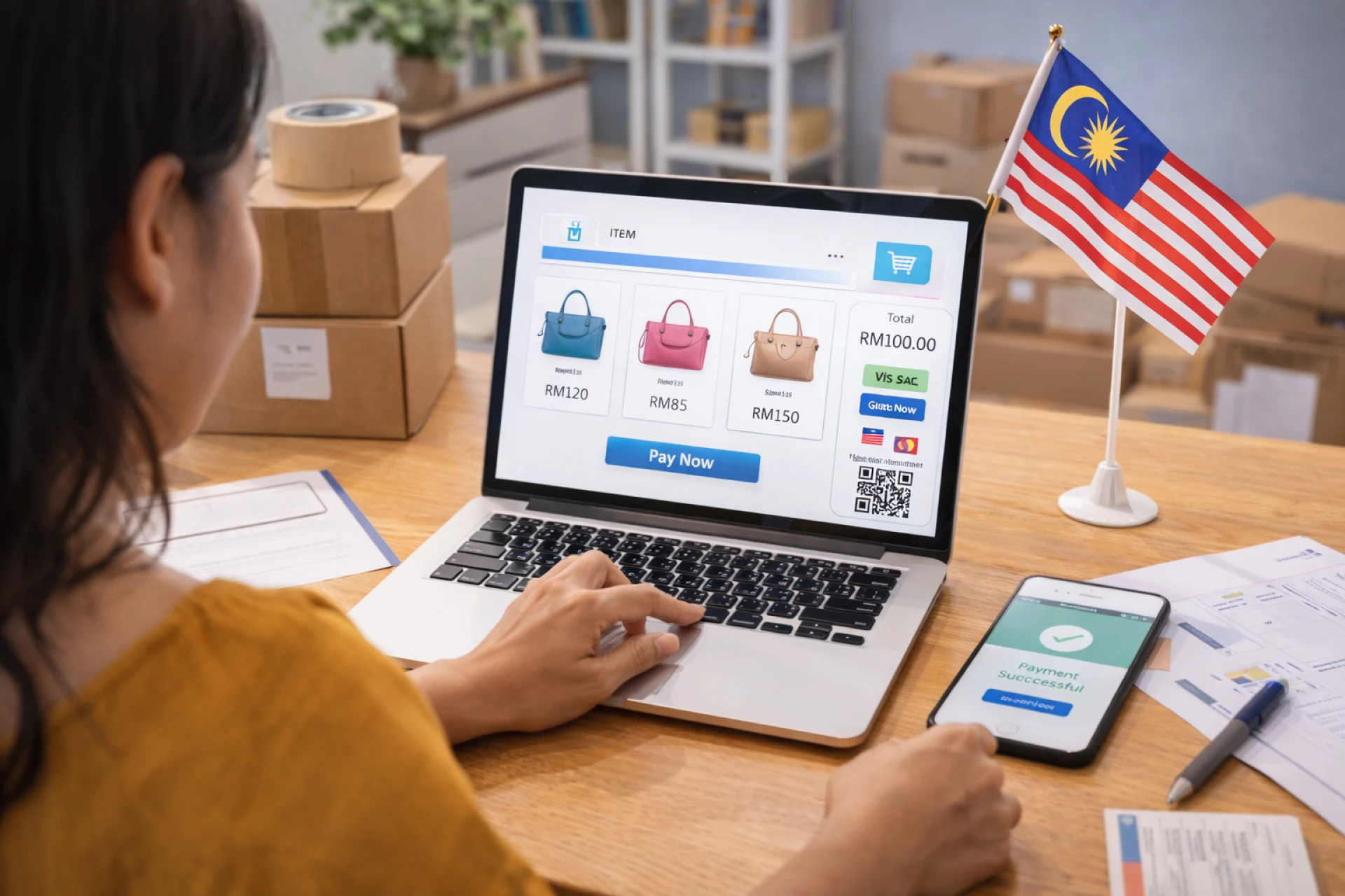 How Malaysian Businesses Can Create an Online Store with Integrated Payment Solutions