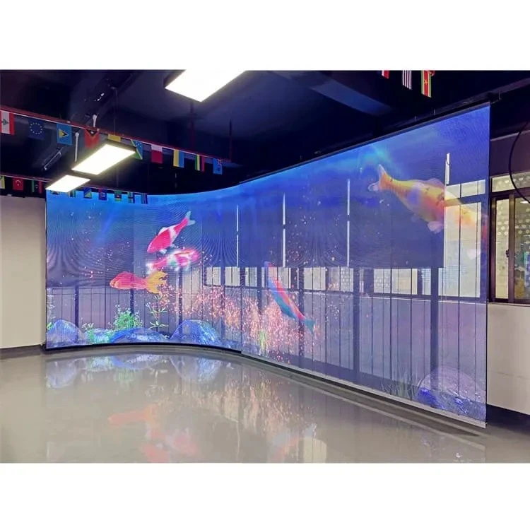 See-Through Brilliance: Transparent LED Screens in the UAE
