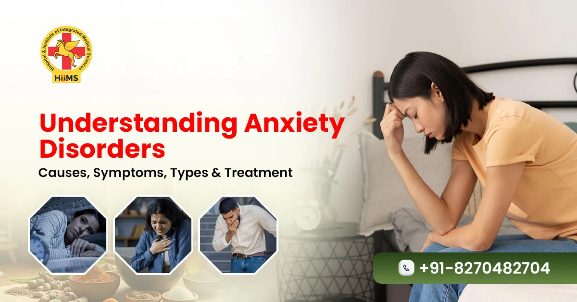 Understanding Anxiety Disorders: Causes, Symptoms, Types, and Natural Management