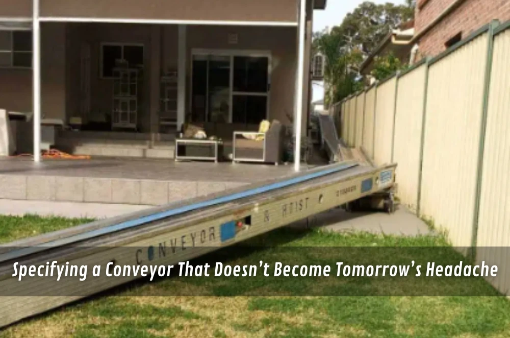 Specifying a Conveyor That Doesn’t Become Tomorrow’s Headache