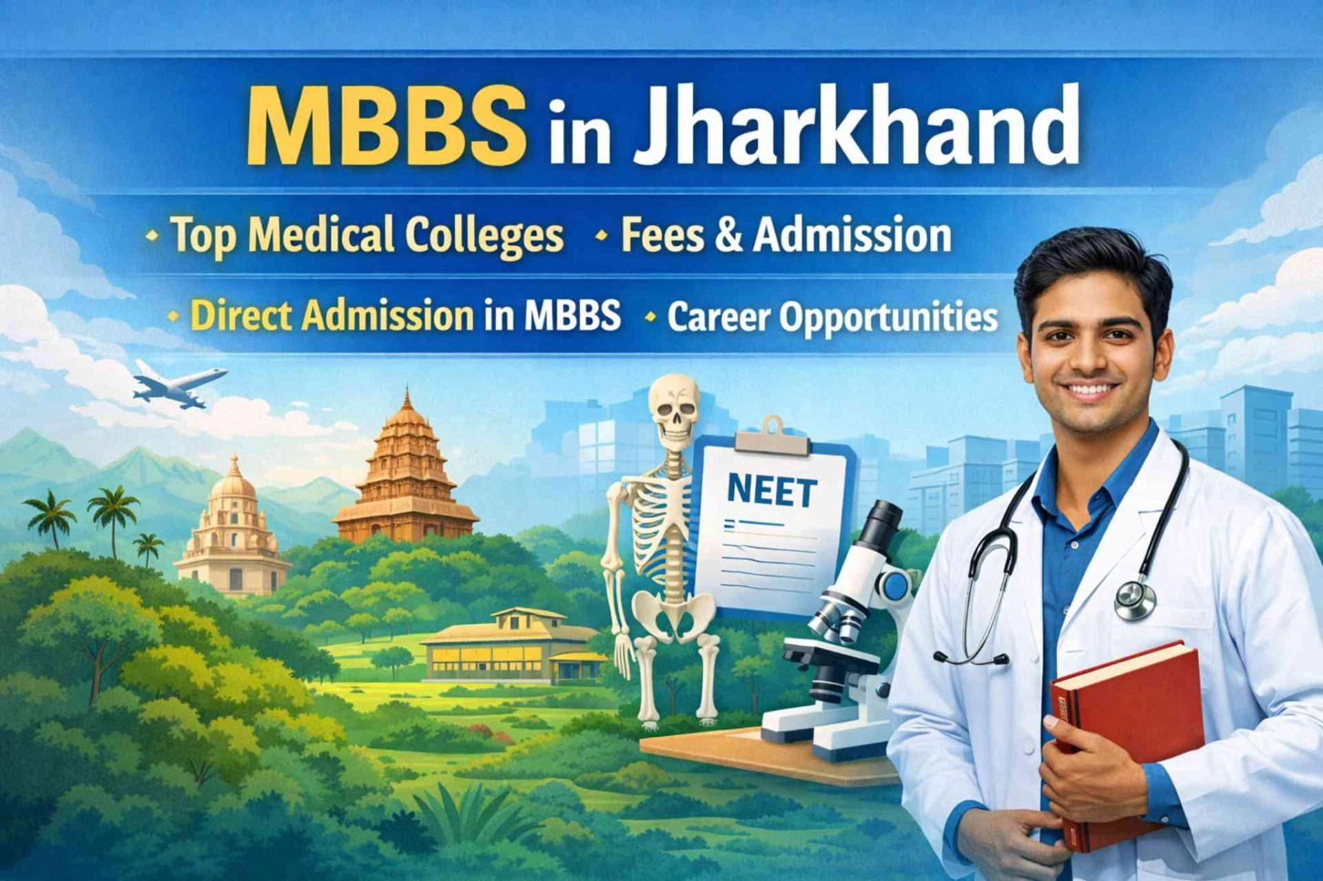 MBBS in Jharkhand: Complete Admission Support for Aspiring Doctors