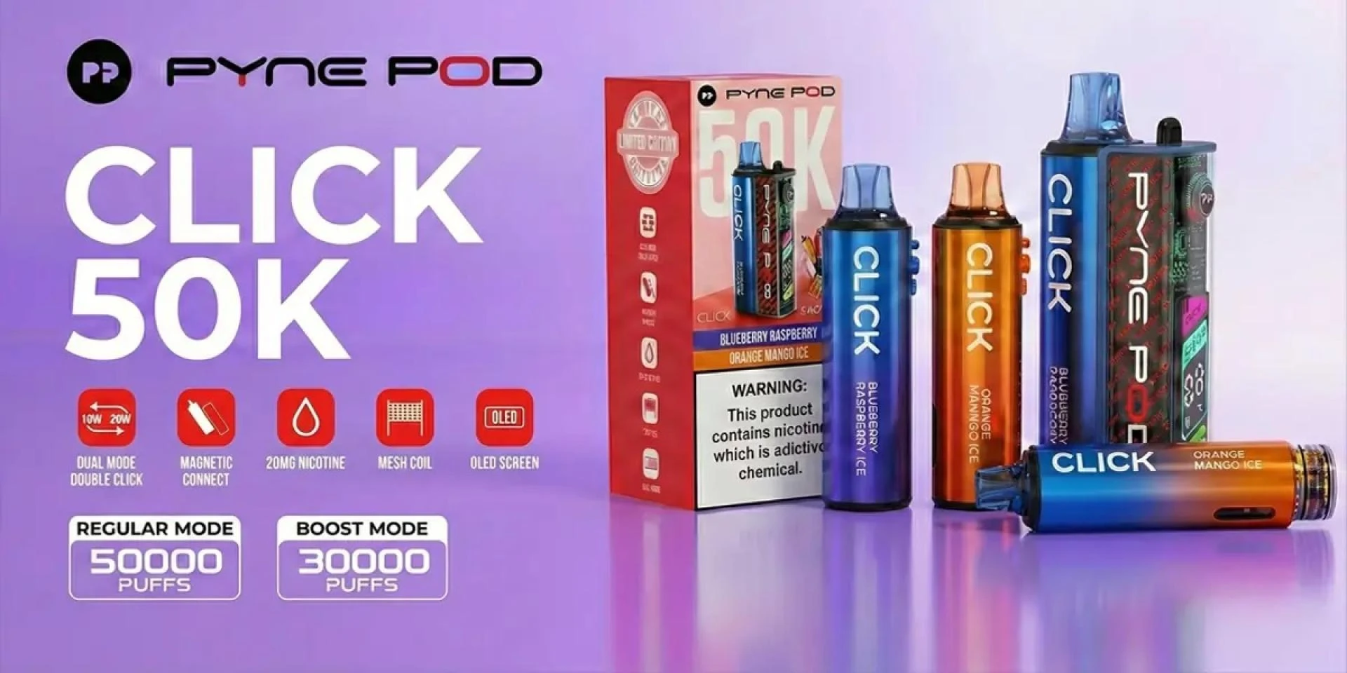 Pyne Pod Click 50K Prefilled Pod Kit: A Vape That Just Gets On With It