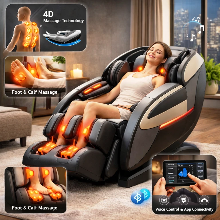 Advantages of a Smart 4D Body Massage Chair