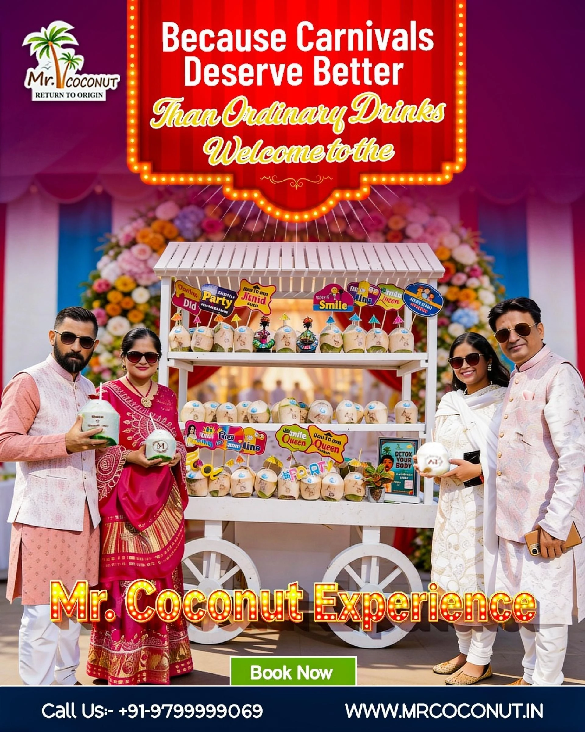 Luxury Wedding Catering: How to Create Viral Refreshment Moments at Carnival-Themed Weddings