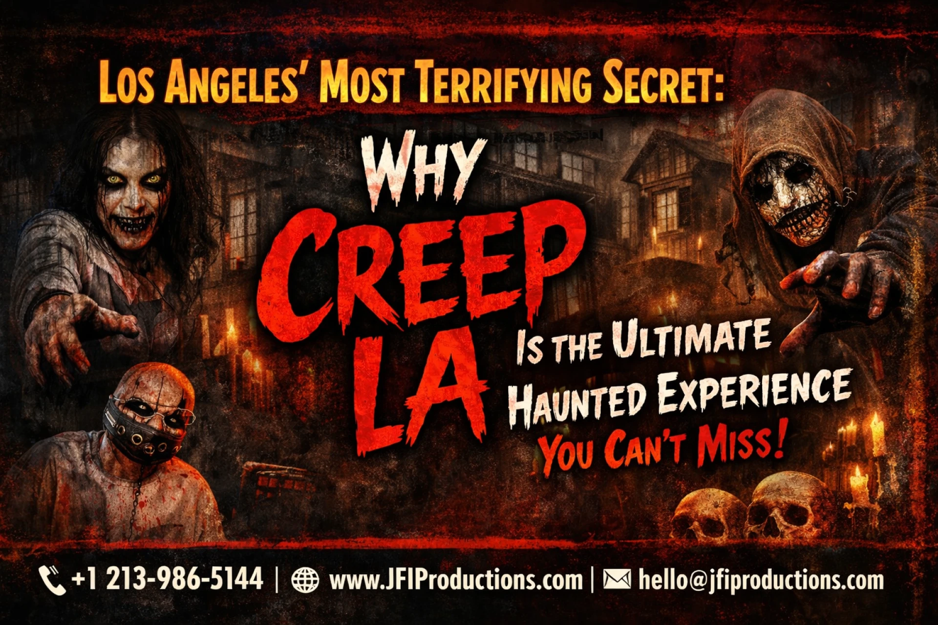 Los Angeles’ Most Terrifying Secret: Why Creep LA Is the Ultimate Haunted Experience You Can’t Miss!