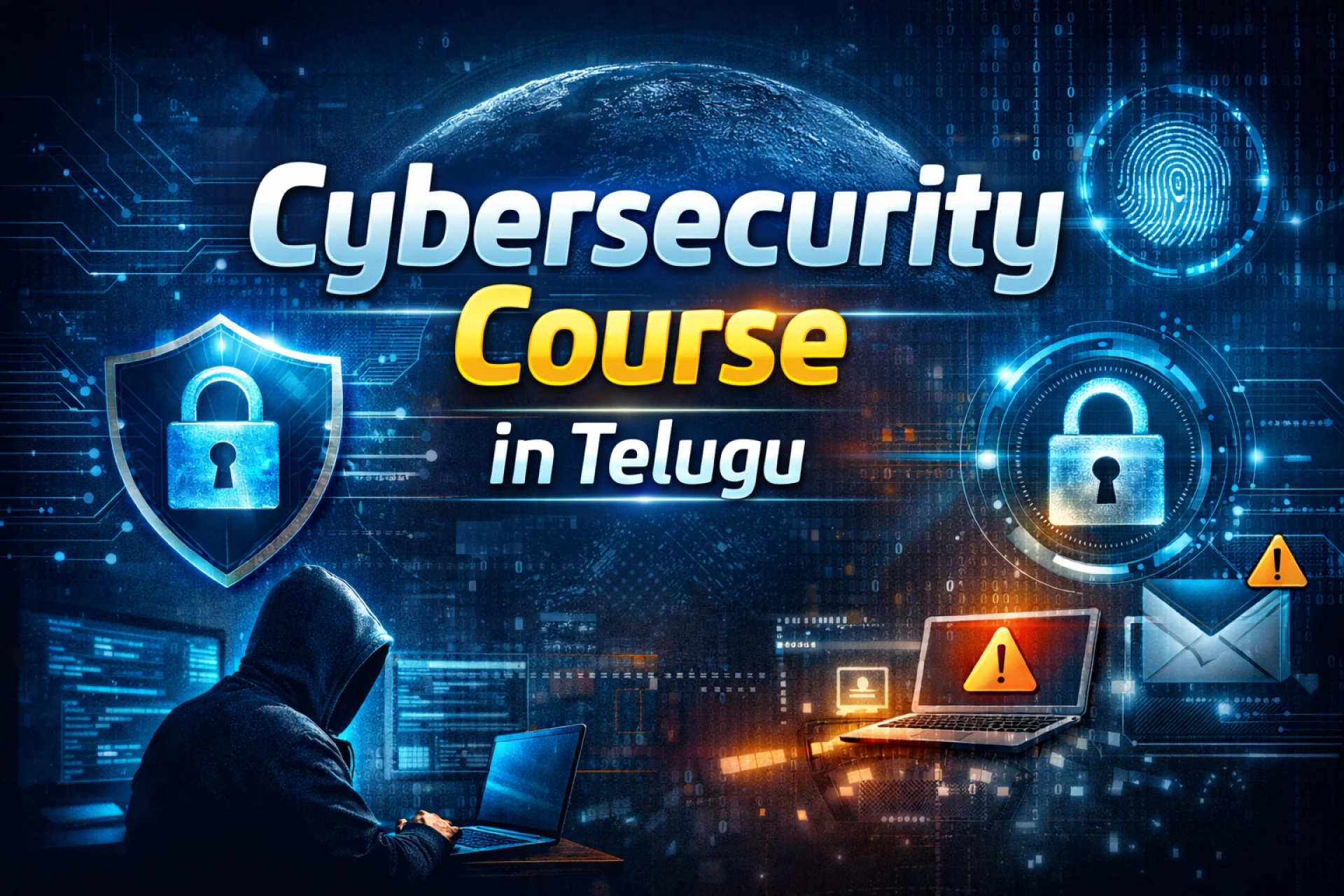 Cybersecurity Course in Telugu – From Learning a Skill to Becoming a Security Professional