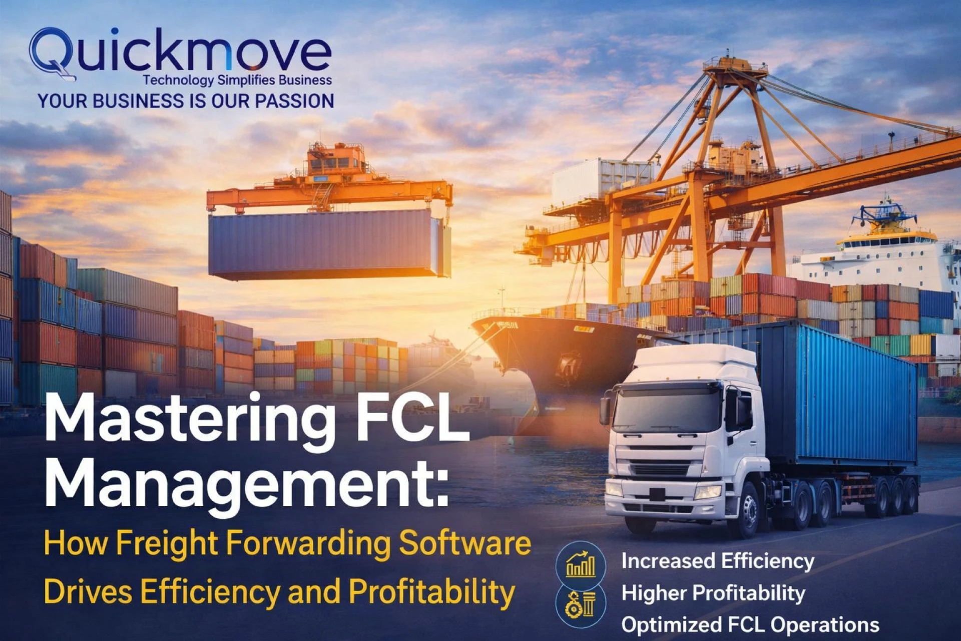Mastering FCL Management: How Freight Forwarding Software Drives Efficiency and Profitability