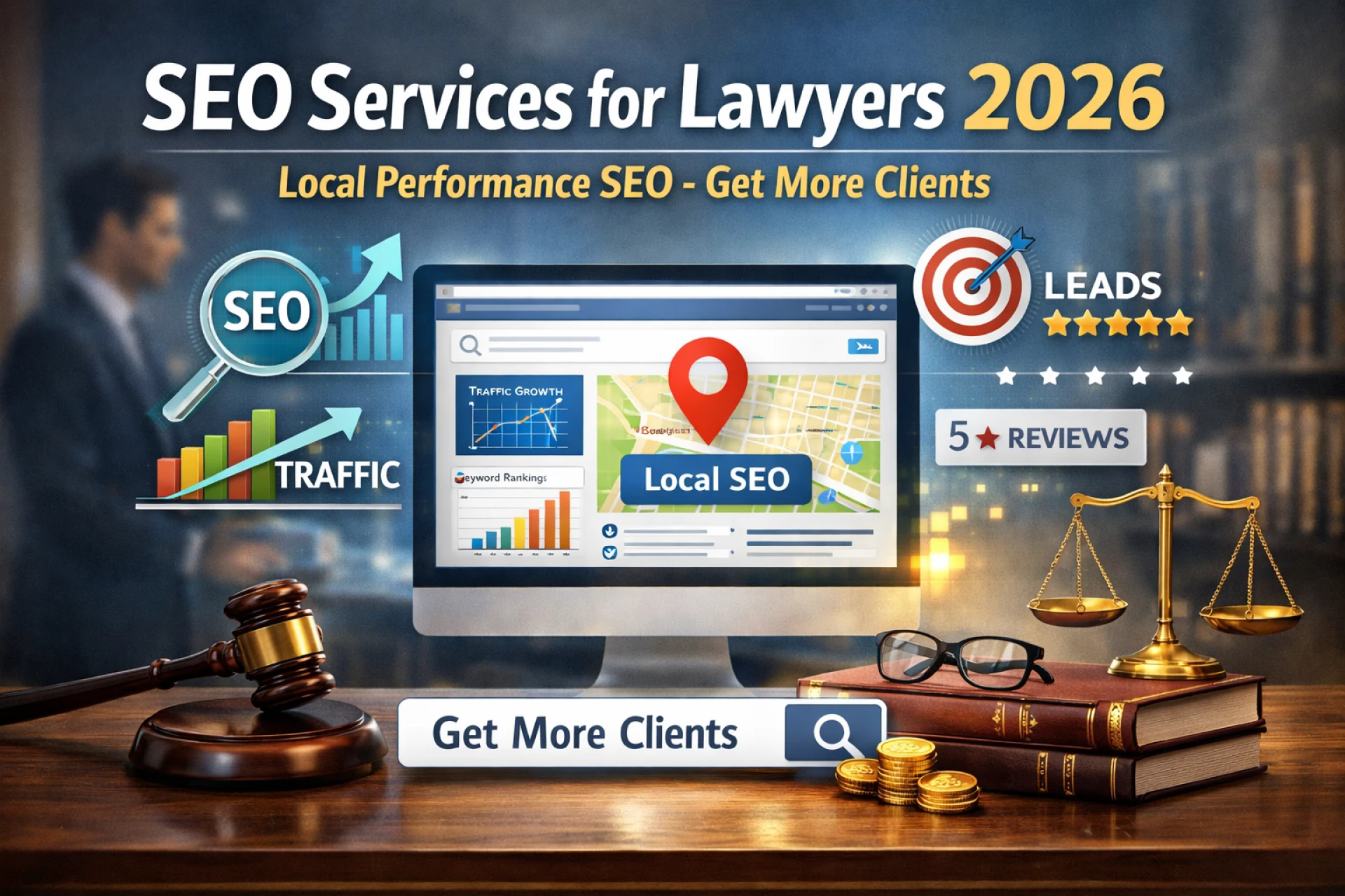 SEO Services for Lawyers 2026 | Local Performance SEO - Get More Clients