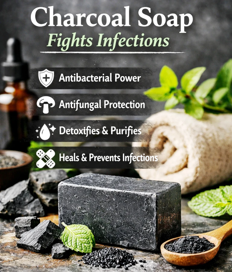 Charcoal Soap Fights Infections: Nature’s Powerful Cleansing Ally