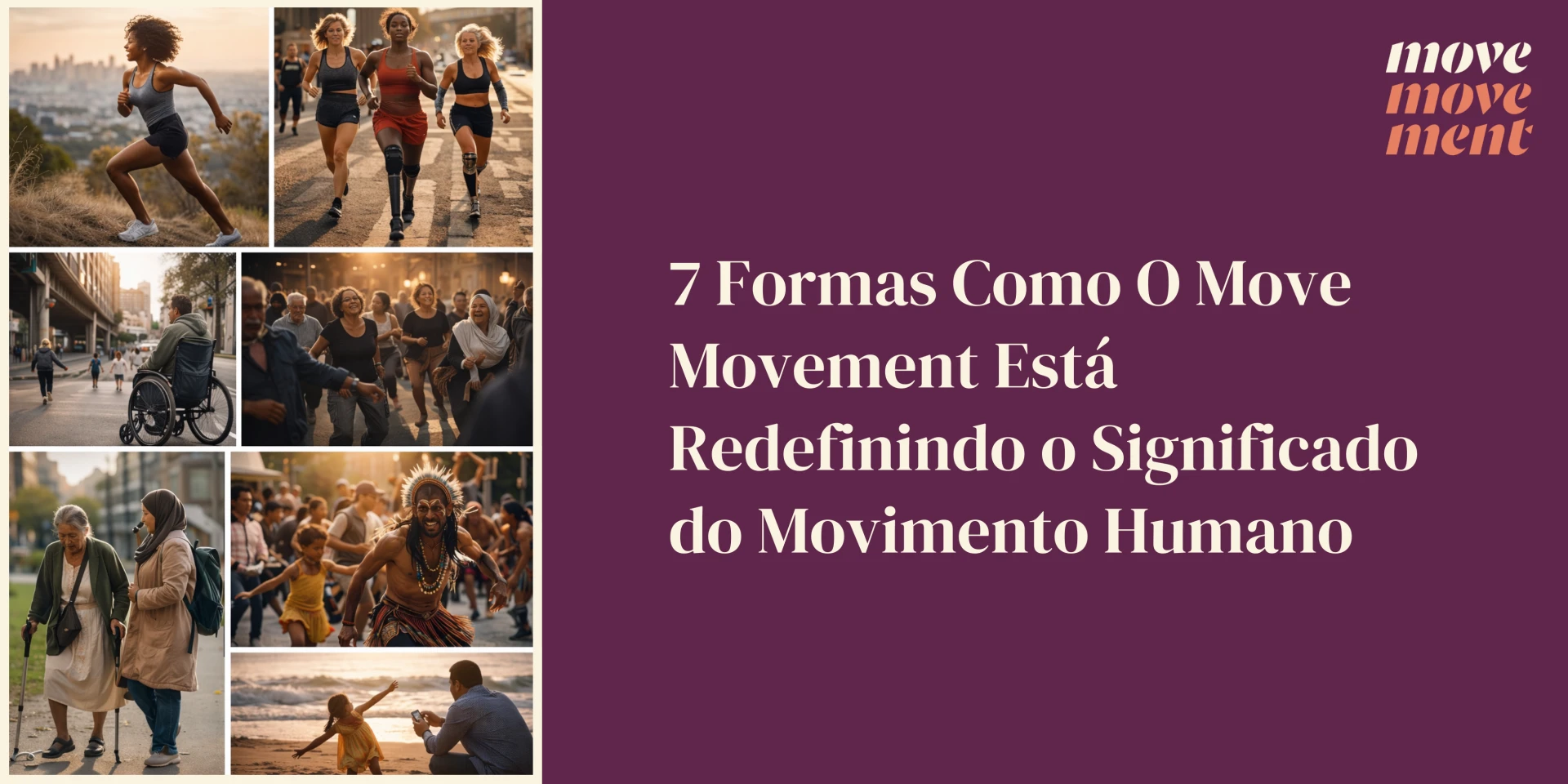 7 Formas Como O Move Movement Está Redefinindo o Significado do Movimento Humano